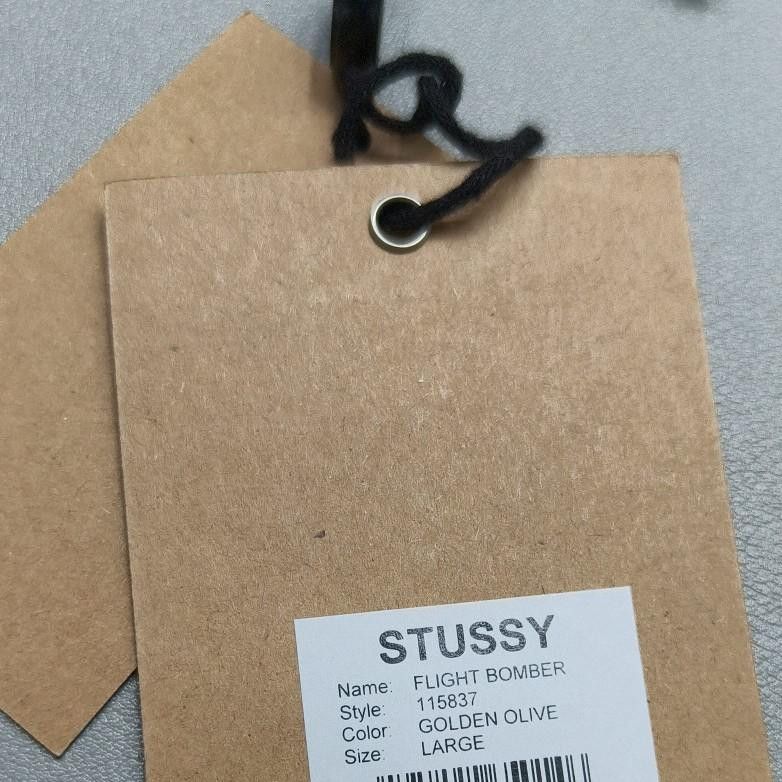 Stussy Stussy Golden Olive Bomber Jacket Size L Size US L / EU 52-54 / 3 - 9 Thumbnail