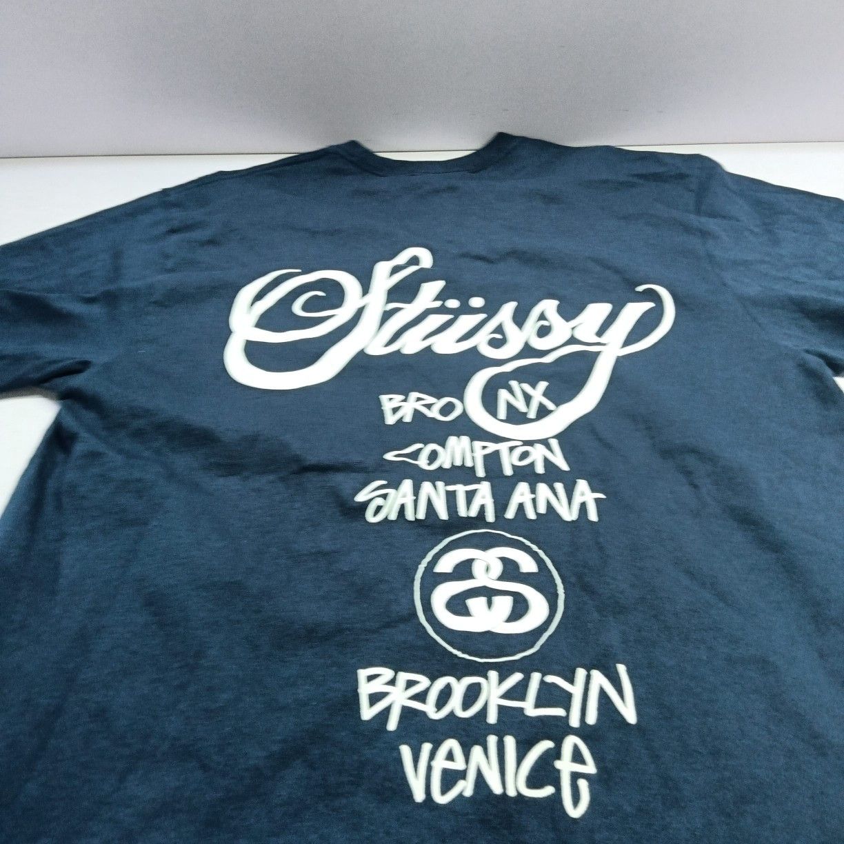 Stussy Stussy World Tour Logo T-Shirt Size L Size US L / EU 52-54 / 3 - 12 Thumbnail