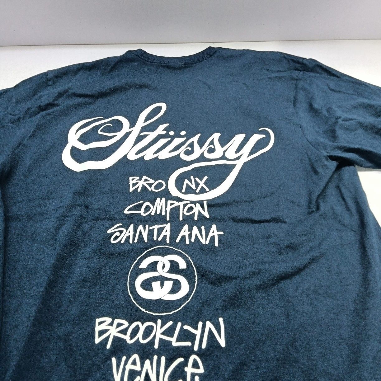 Stussy Stussy World Tour Logo T-Shirt Size L Size US L / EU 52-54 / 3 - 15 Thumbnail