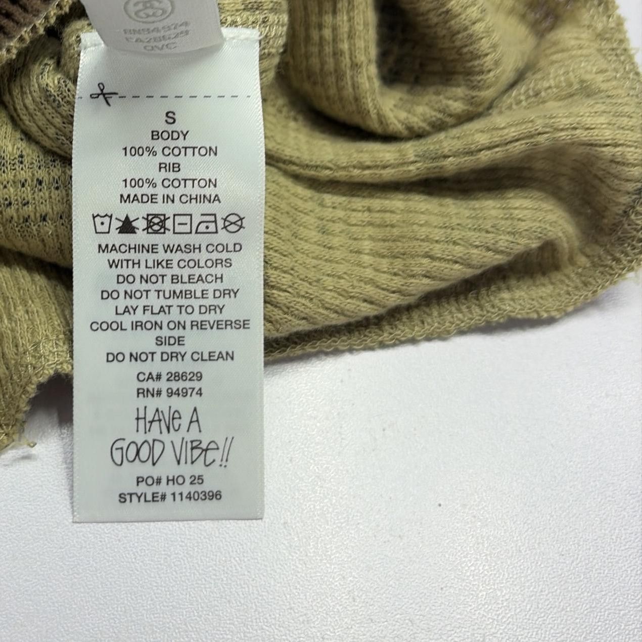 Stussy Stussy Camo Thermal Long Sleeve T-Shirt Size S Size US S / EU 44-46 / 1 - 11 Thumbnail