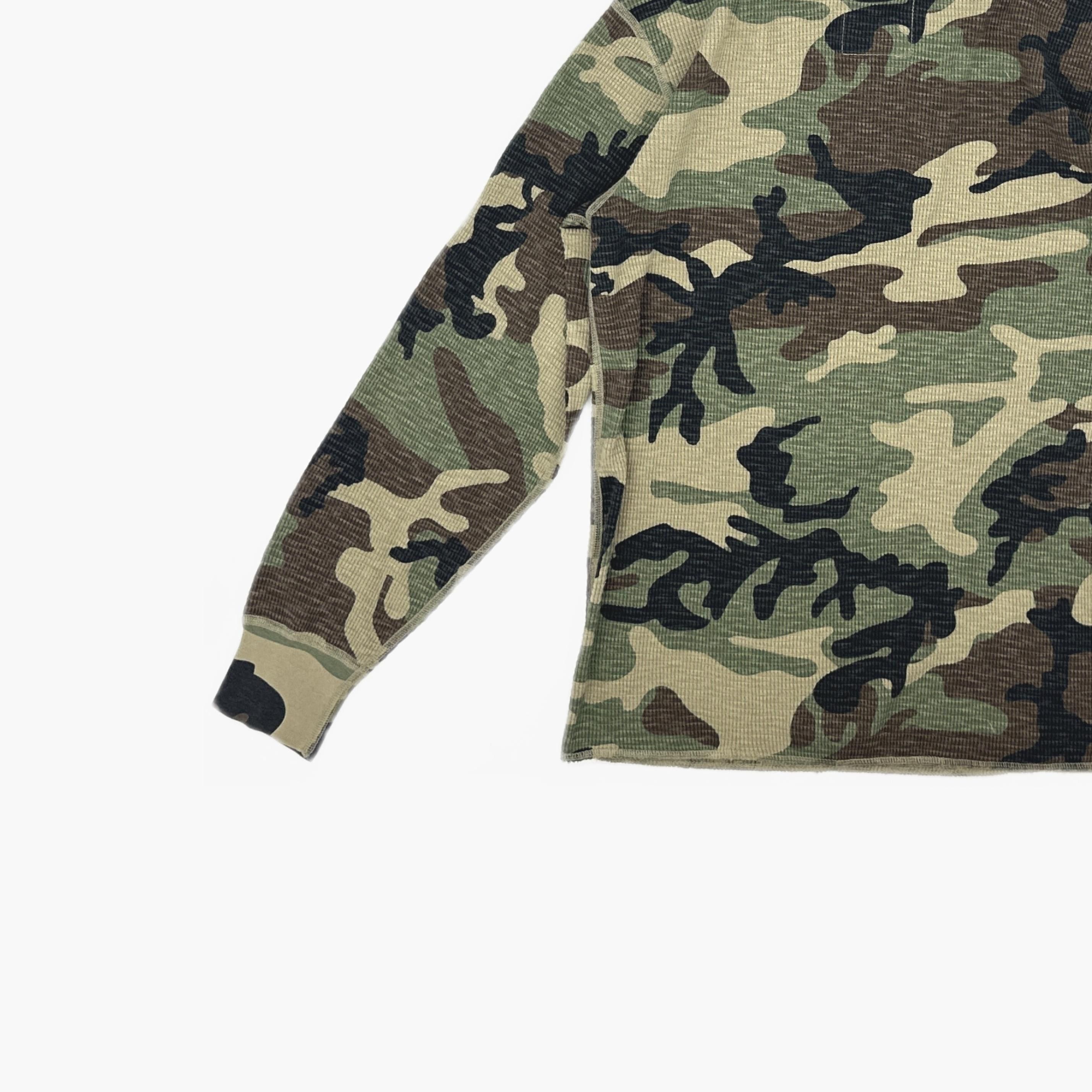Stussy Stussy Camo Thermal Long Sleeve T-Shirt Size S Size US S / EU 44-46 / 1 - 4 Thumbnail