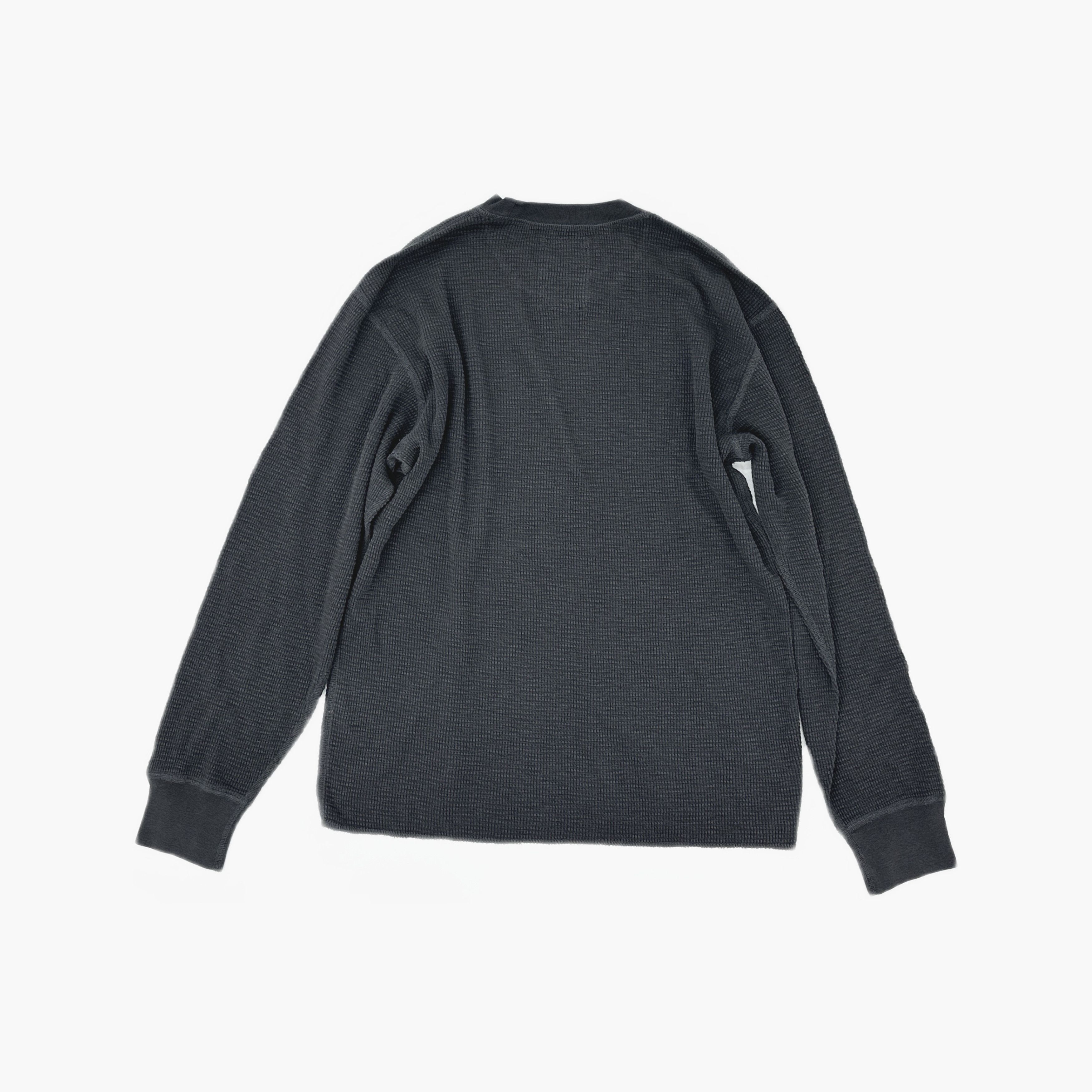 Stussy Stussy Pigment Dyed Thermal Long Sleeve T-Shirt Size M Size US M / EU 48-50 / 2 - 2 Thumbnail