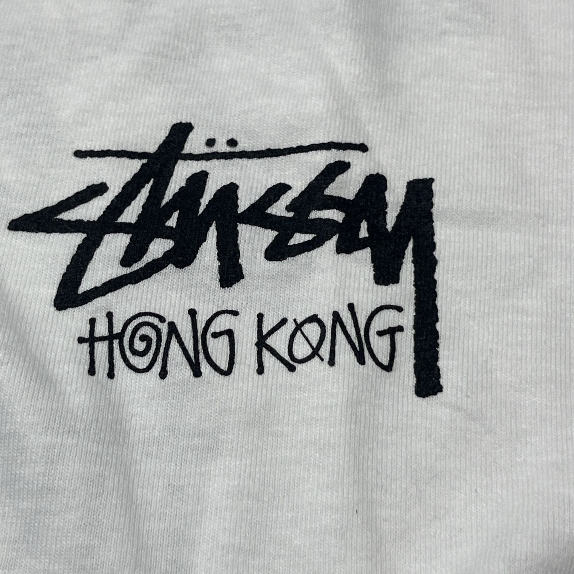 Stussy Stussy Hong Kong Logo T-Shirt Size L Size US L / EU 52-54 / 3 - 7 Thumbnail