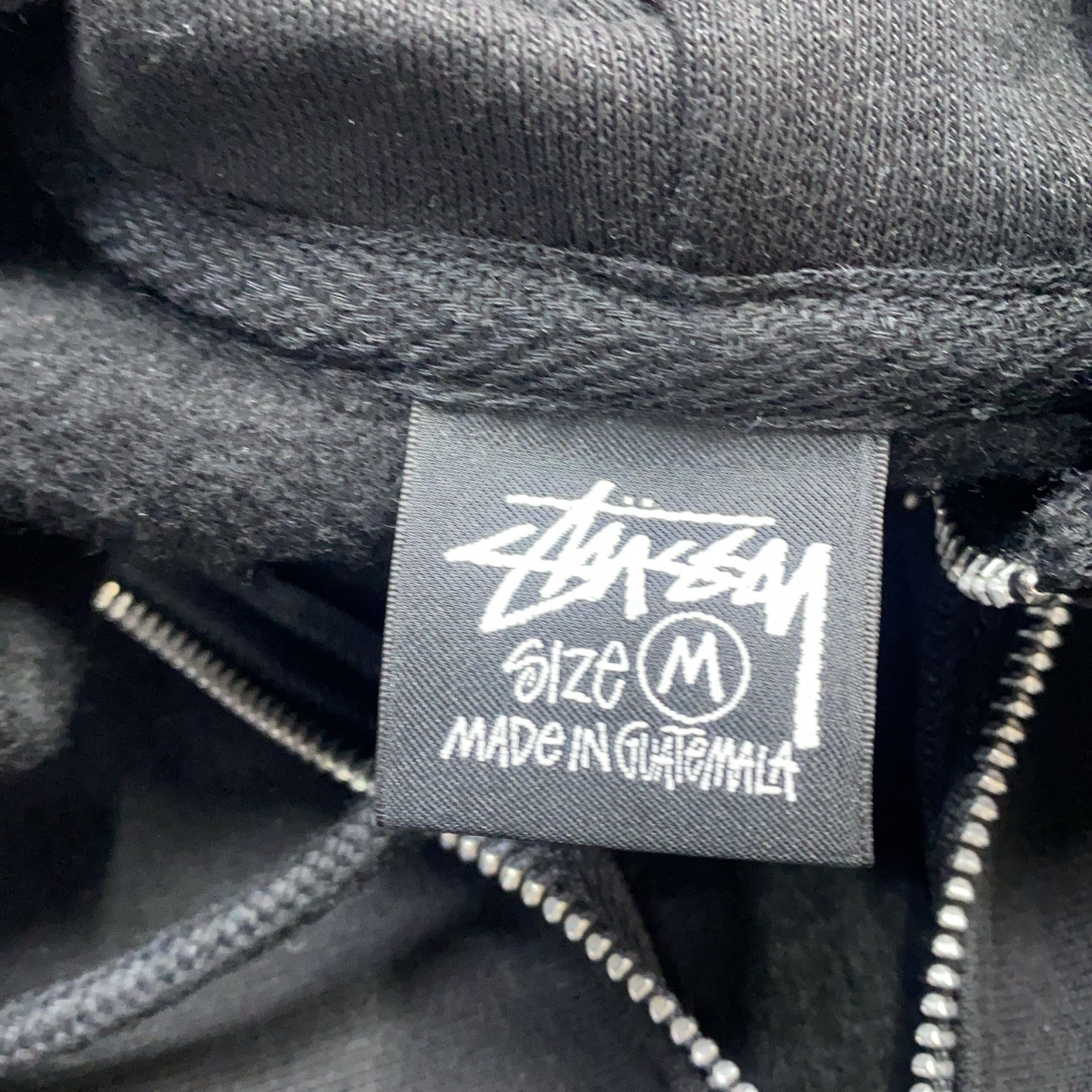 Stussy Stussy Logo Zip Hoodie Size M Size US M / EU 48-50 / 2 - 3 Thumbnail