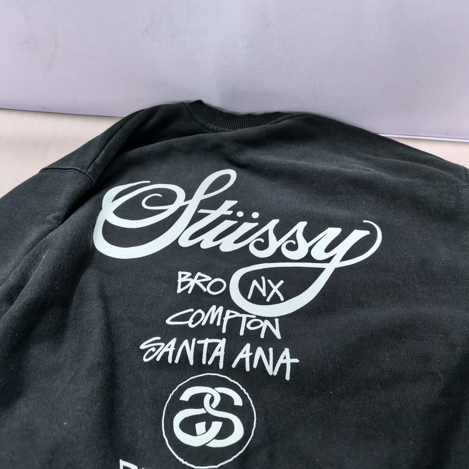 Stussy Stüssy World Tour Crewneck Sweatshirt Size M Size US M / EU 48-50 / 2 - 7 Thumbnail