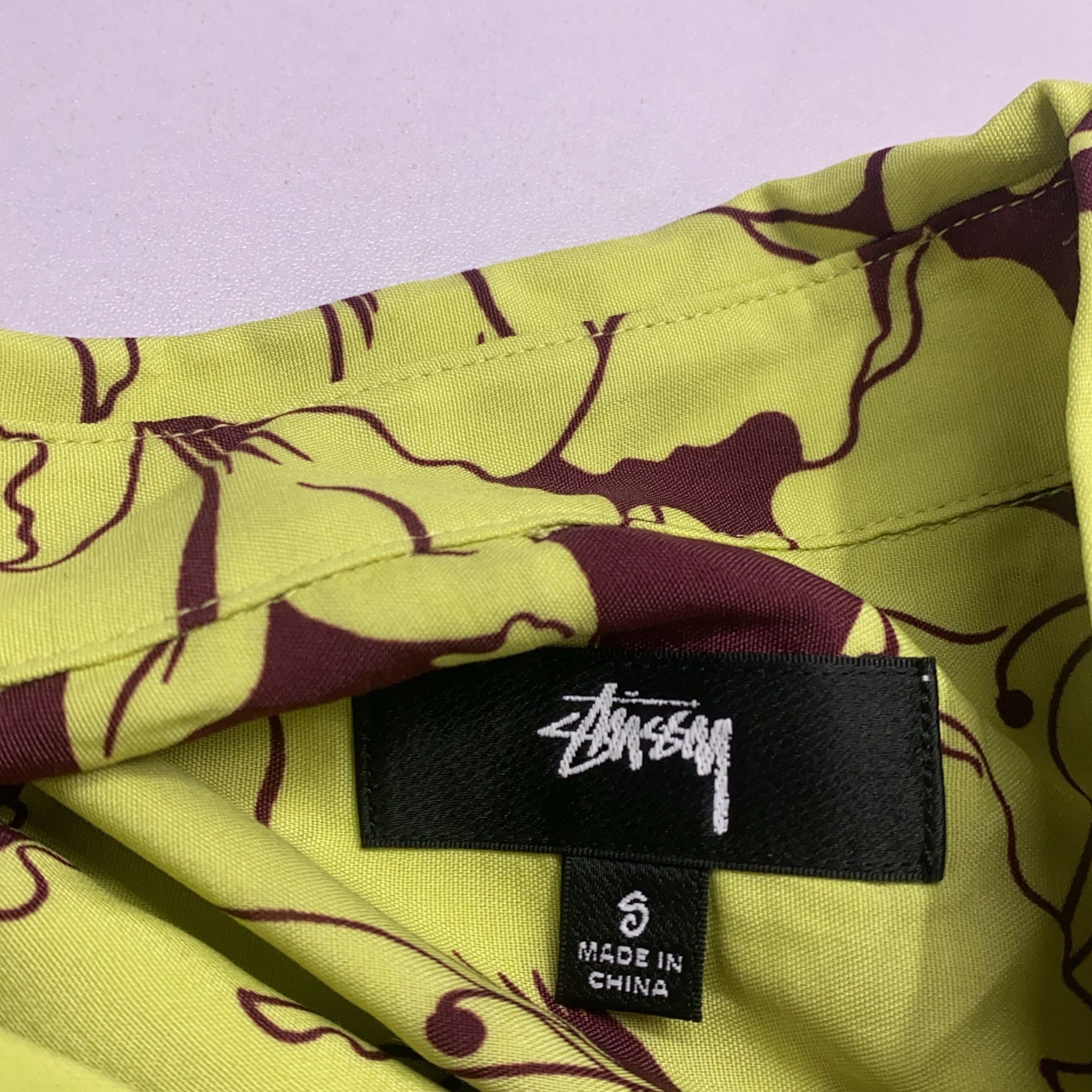 Stussy Stussy Floral Button Up Shirt Size S Size US S / EU 44-46 / 1 - 3 Thumbnail