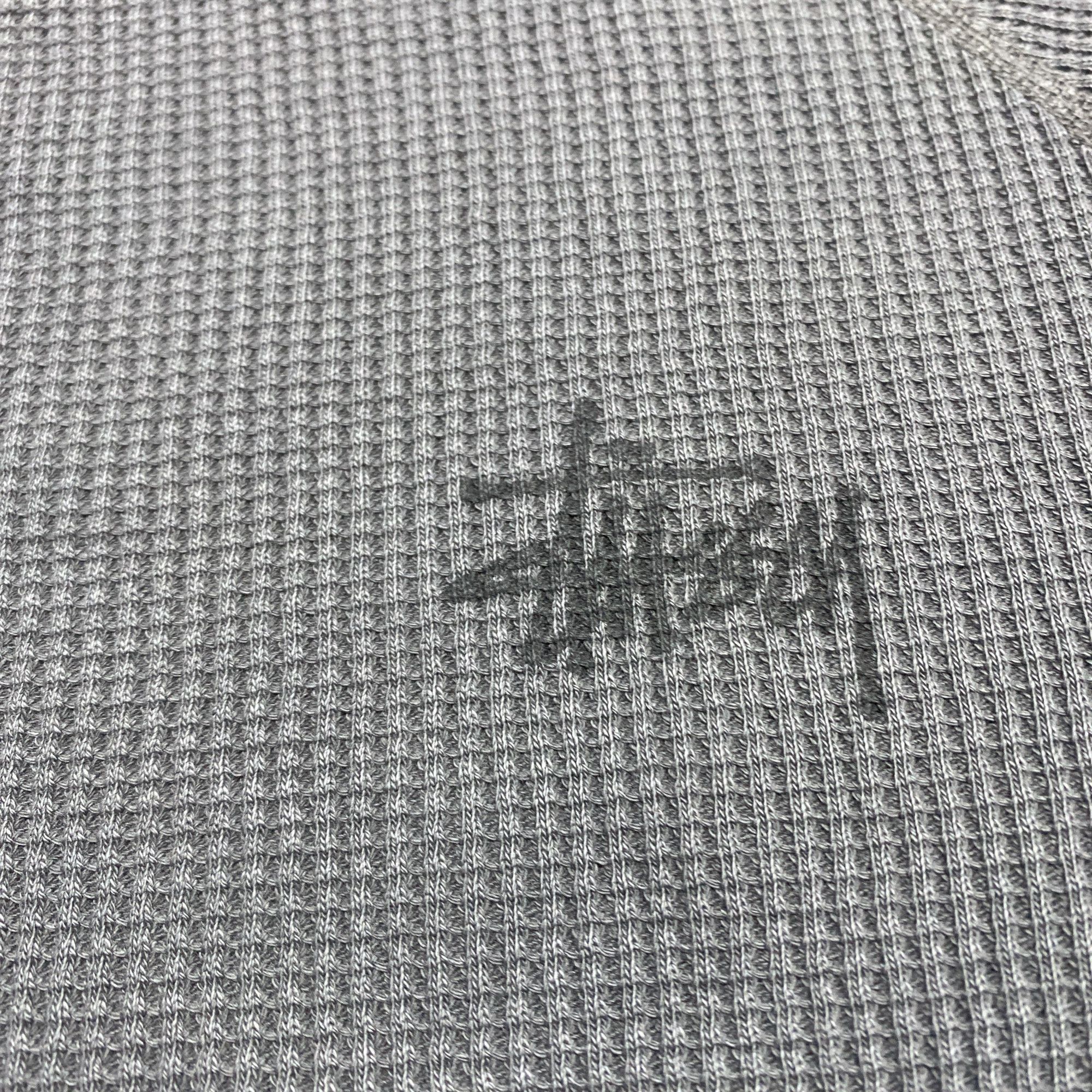 Stussy Stussy Waffle Knit Logo Long Sleeve Tee Size L Size US L / EU 52-54 / 3 - 4 Thumbnail