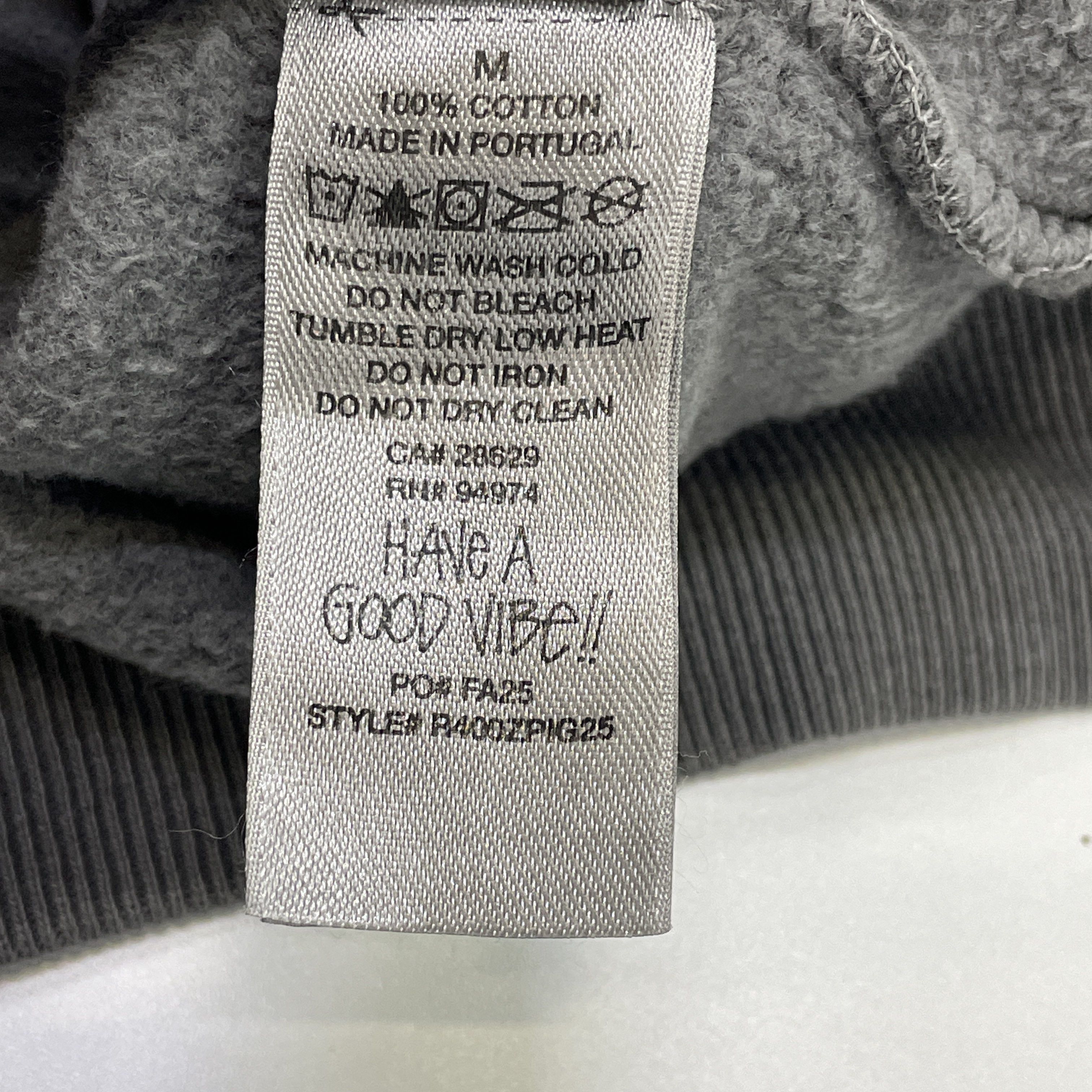 Stussy Stussy Stock Link Pigment Dyed Zip Hoodie Black Size M Size US M / EU 48-50 / 2 - 3 Thumbnail