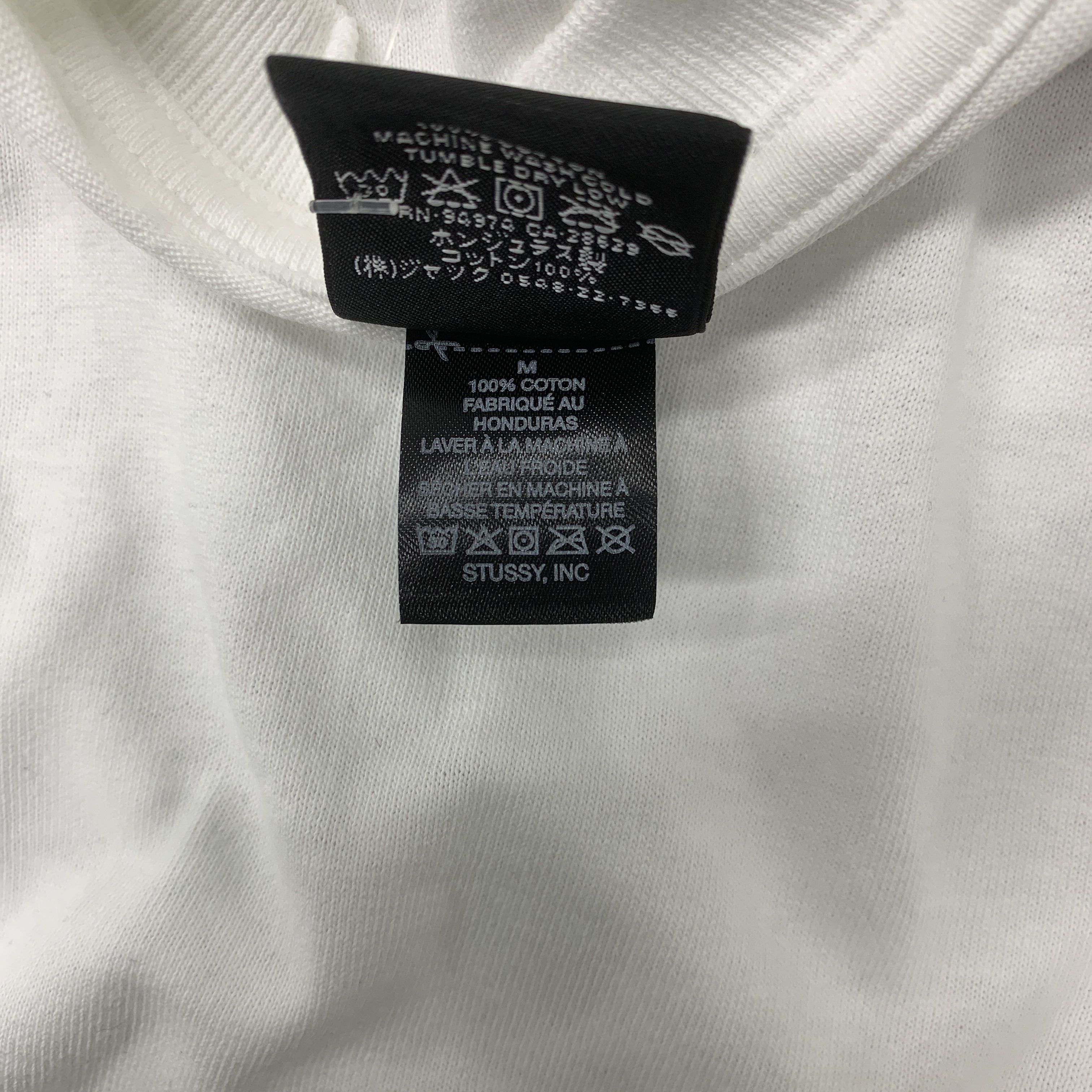 Stussy Stussy Hong Kong Logo Graphic T-Shirt White Size M Size US M / EU 48-50 / 2 - 4 Thumbnail