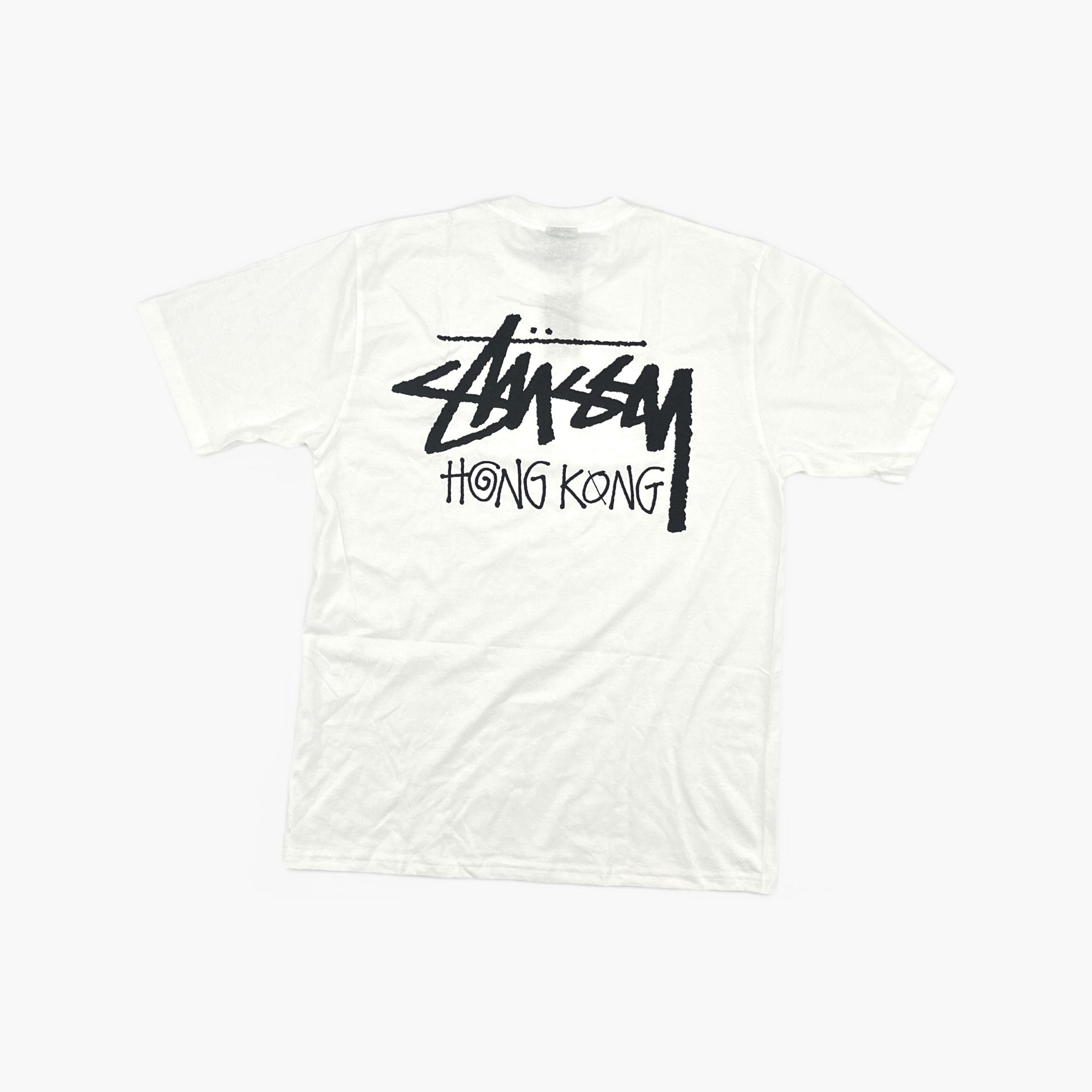 Stussy Stussy Hong Kong Logo Graphic T-Shirt White Size M Size US M / EU 48-50 / 2 - 2 Thumbnail
