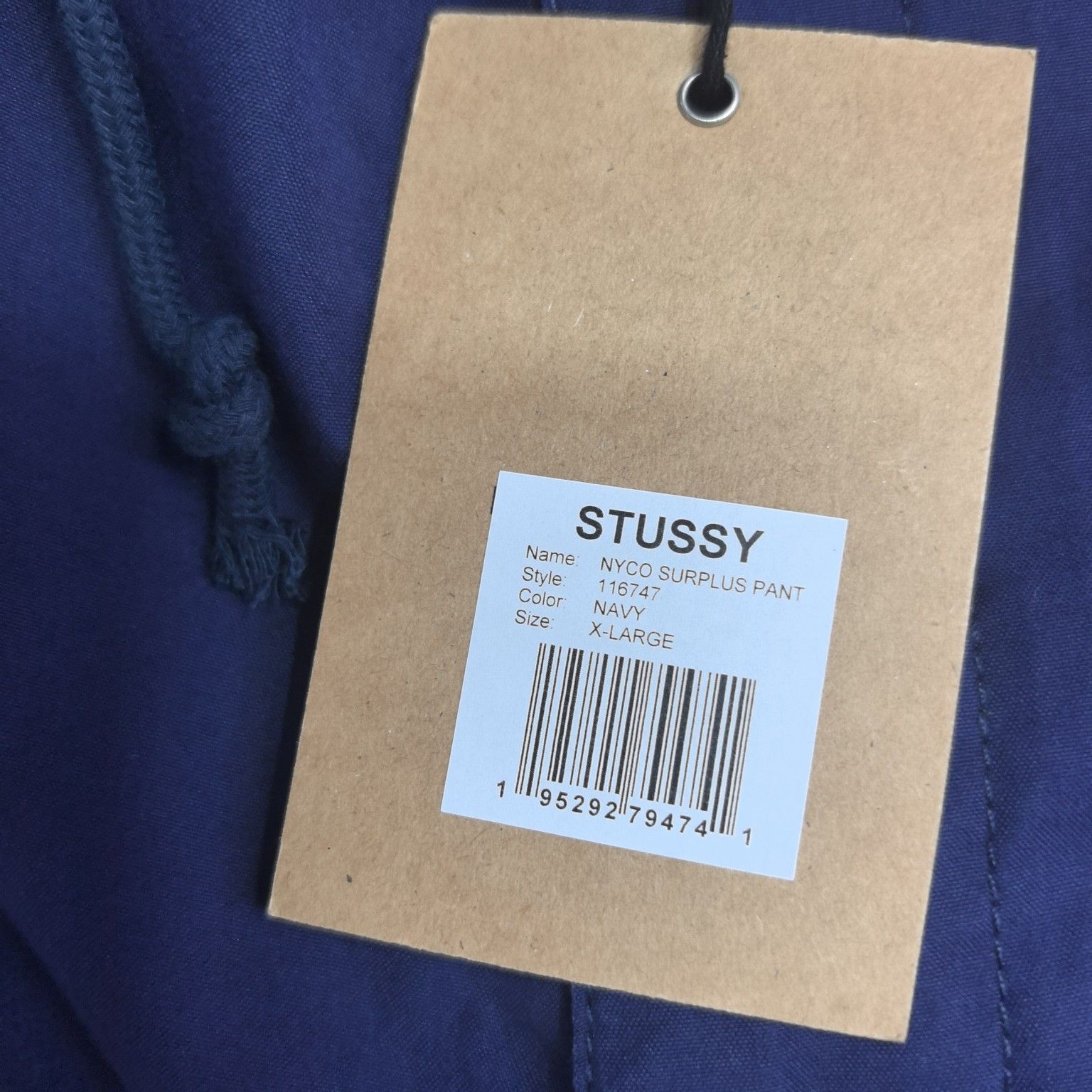 Stussy Stussy Navy Surplus Pants Size XL Size US 36 / EU 52 - 4 Thumbnail