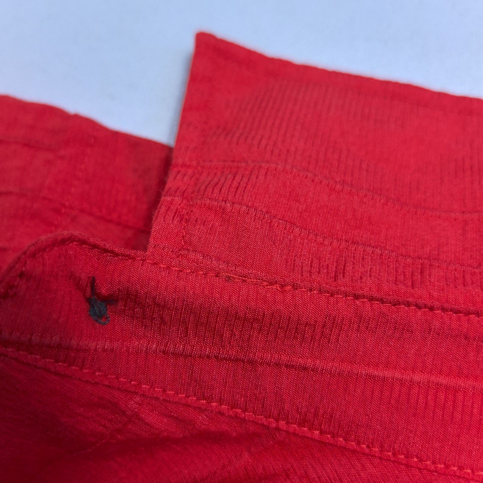 Stussy Stussy Red Textured Button Up Shirt Size XL Size US XL / EU 56 / 4 - 8 Thumbnail