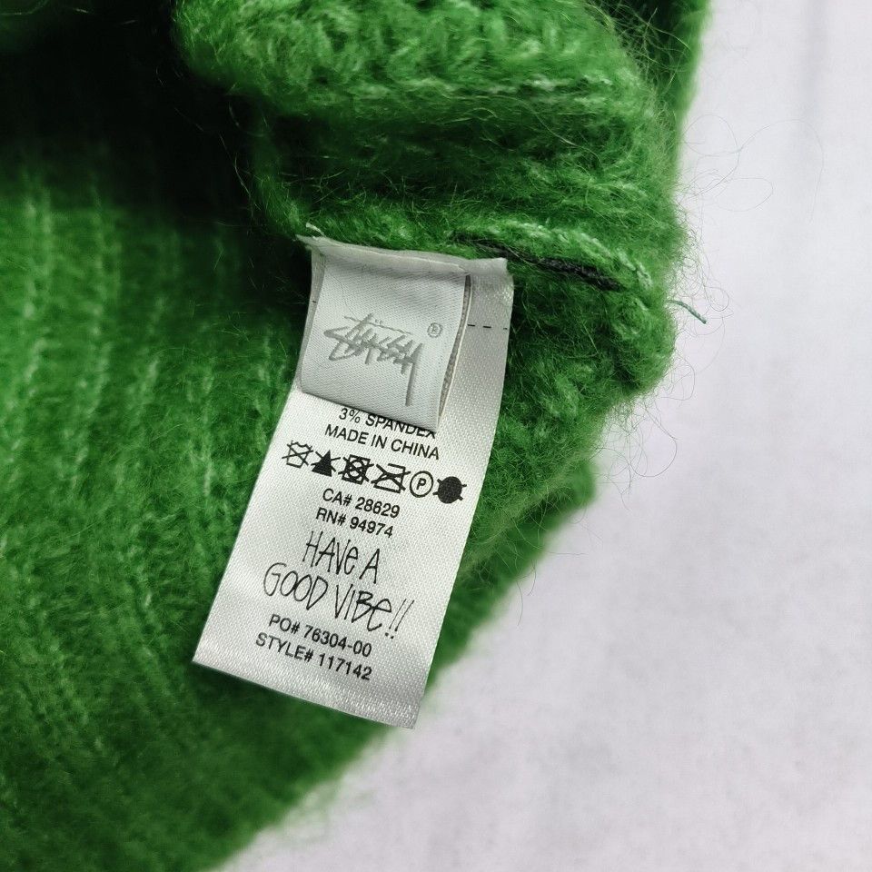 Stussy Stussy Mohair Tennis Sweater Size L Size US L / EU 52-54 / 3 - 5 Thumbnail