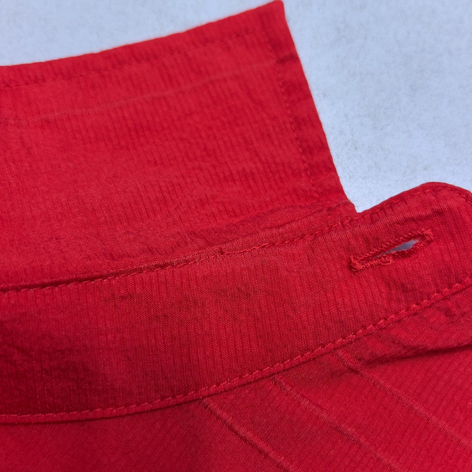 Stussy Stussy Textured Short Sleeve Shirt Red XXL Size US XXL / EU 58 / 5 - 7 Thumbnail
