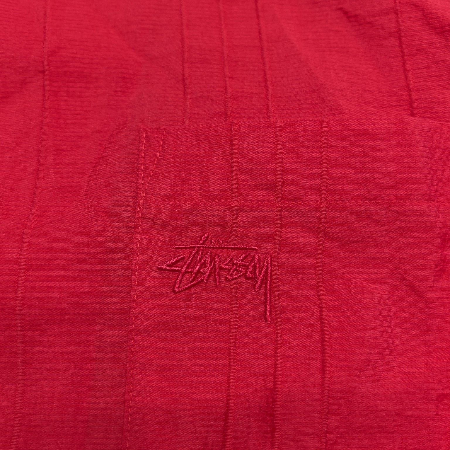 Stussy Stussy Textured Short Sleeve Button Up Shirt Size M Size US M / EU 48-50 / 2 - 4 Thumbnail
