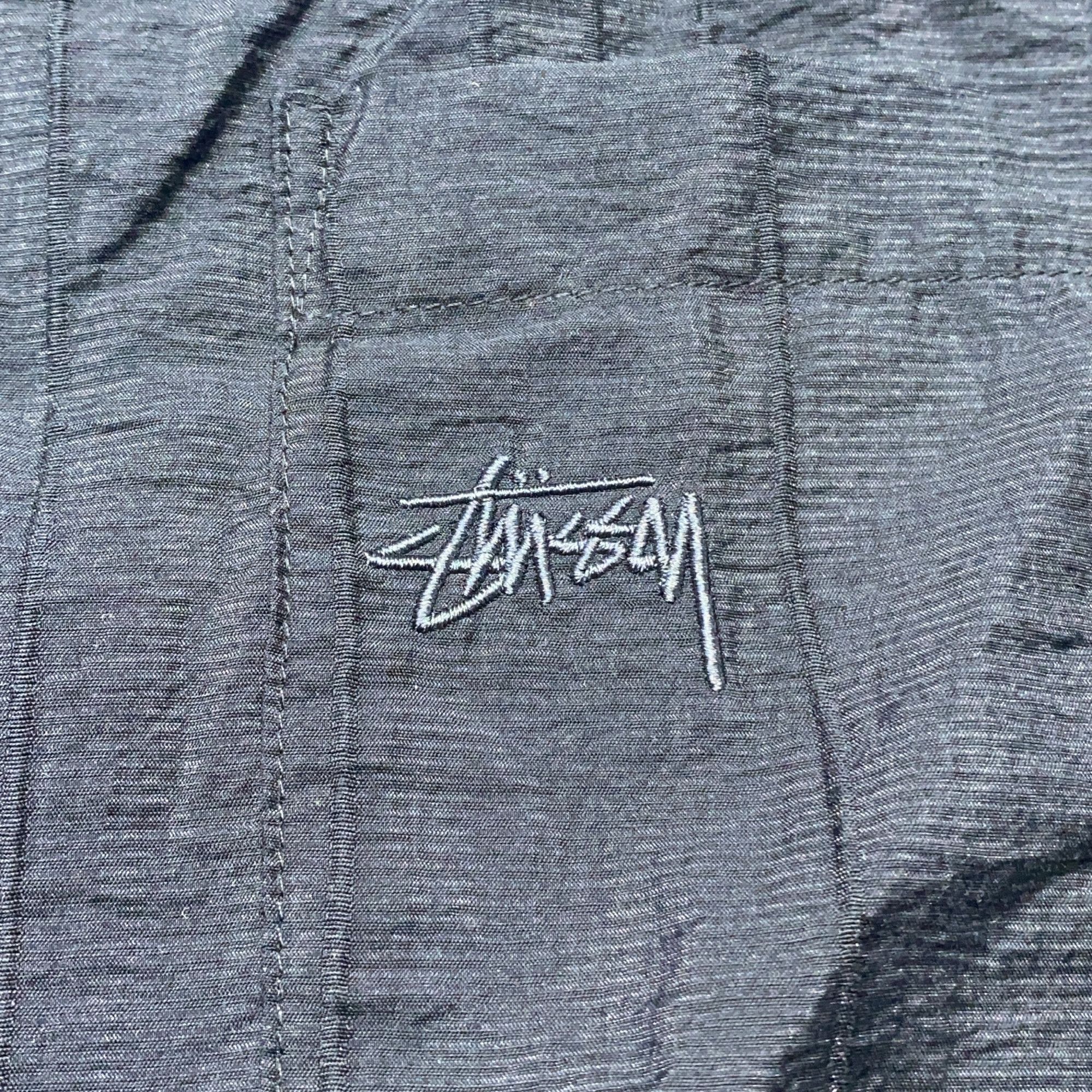 Stussy Stussy Textured Short Sleeve Button Up Shirt Size L Size US L / EU 52-54 / 3 - 4 Thumbnail