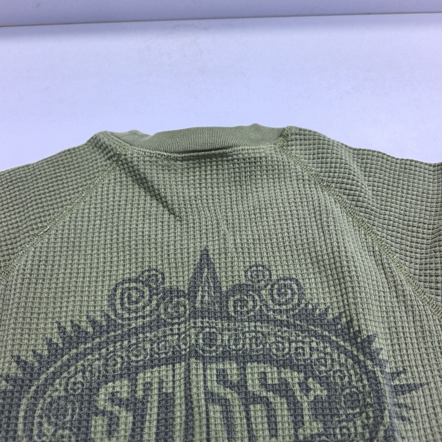 Stussy Stussy Mantra Waffle Long Sleeve T-Shirt Size S Size US S / EU 44-46 / 1 - 5 Thumbnail
