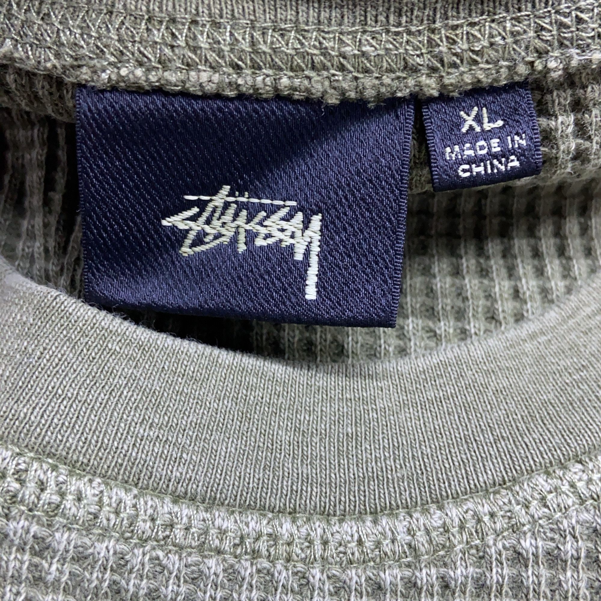 Stussy Stussy Mantra Raglan Thermal Long Sleeve Size XL Size US XL / EU 56 / 4 - 3 Thumbnail