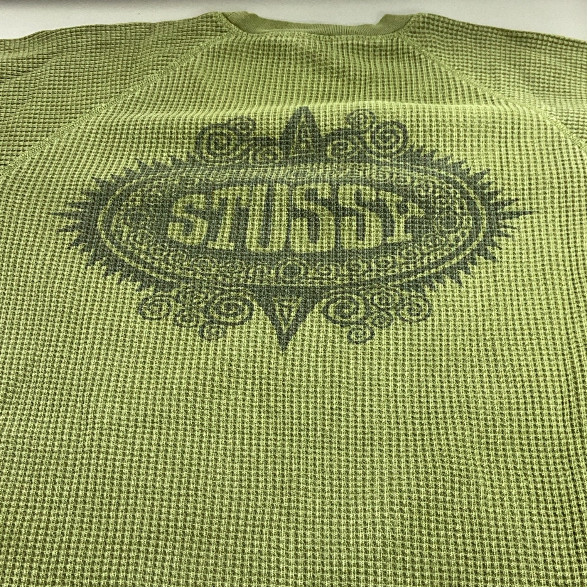 Stussy Stussy Mantra Raglan Thermal Long Sleeve Size XL Size US XL / EU 56 / 4 - 5 Thumbnail