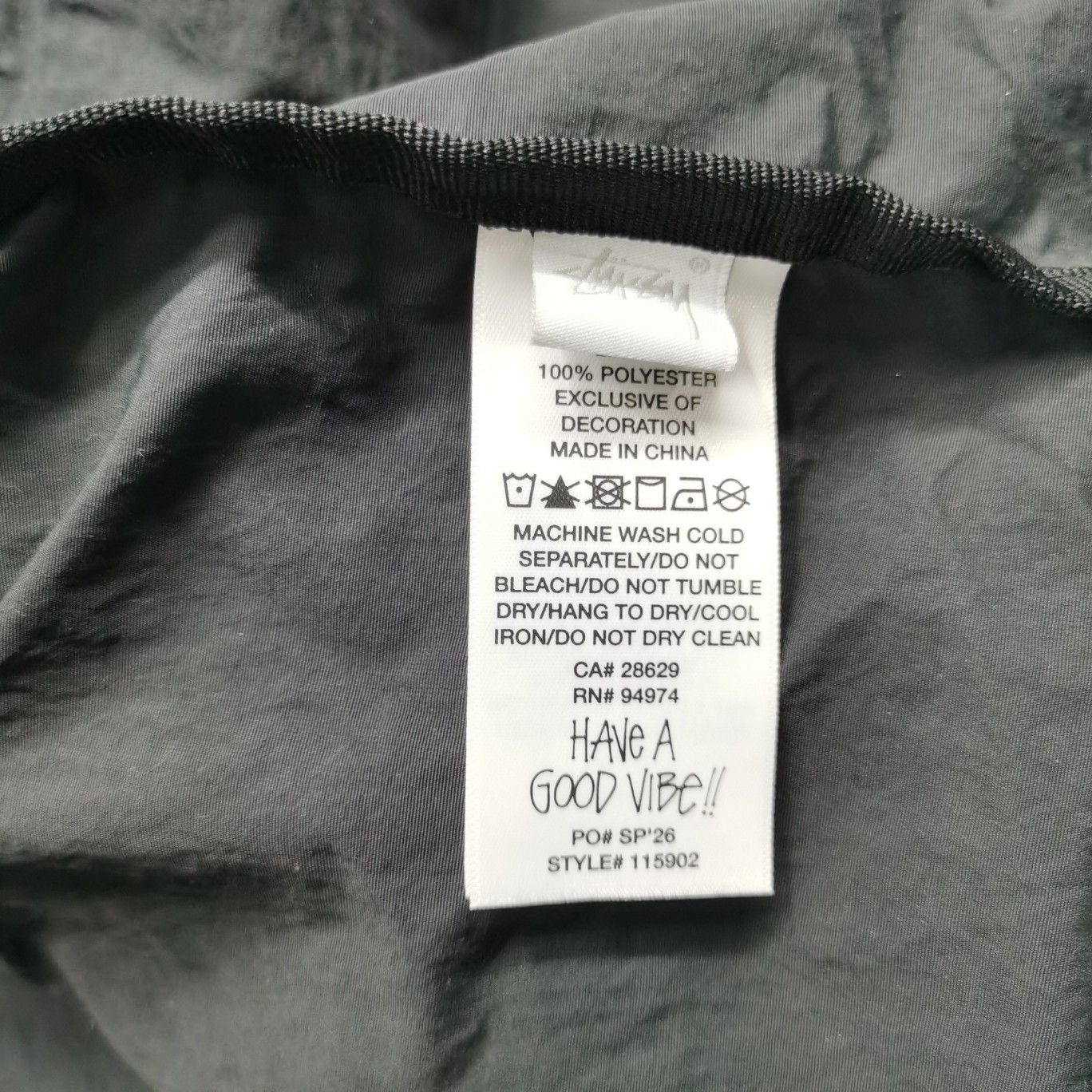 Stussy Stussy Mock Neck Zip Jacket Size XL Size US XL / EU 56 / 4 - 3 Thumbnail