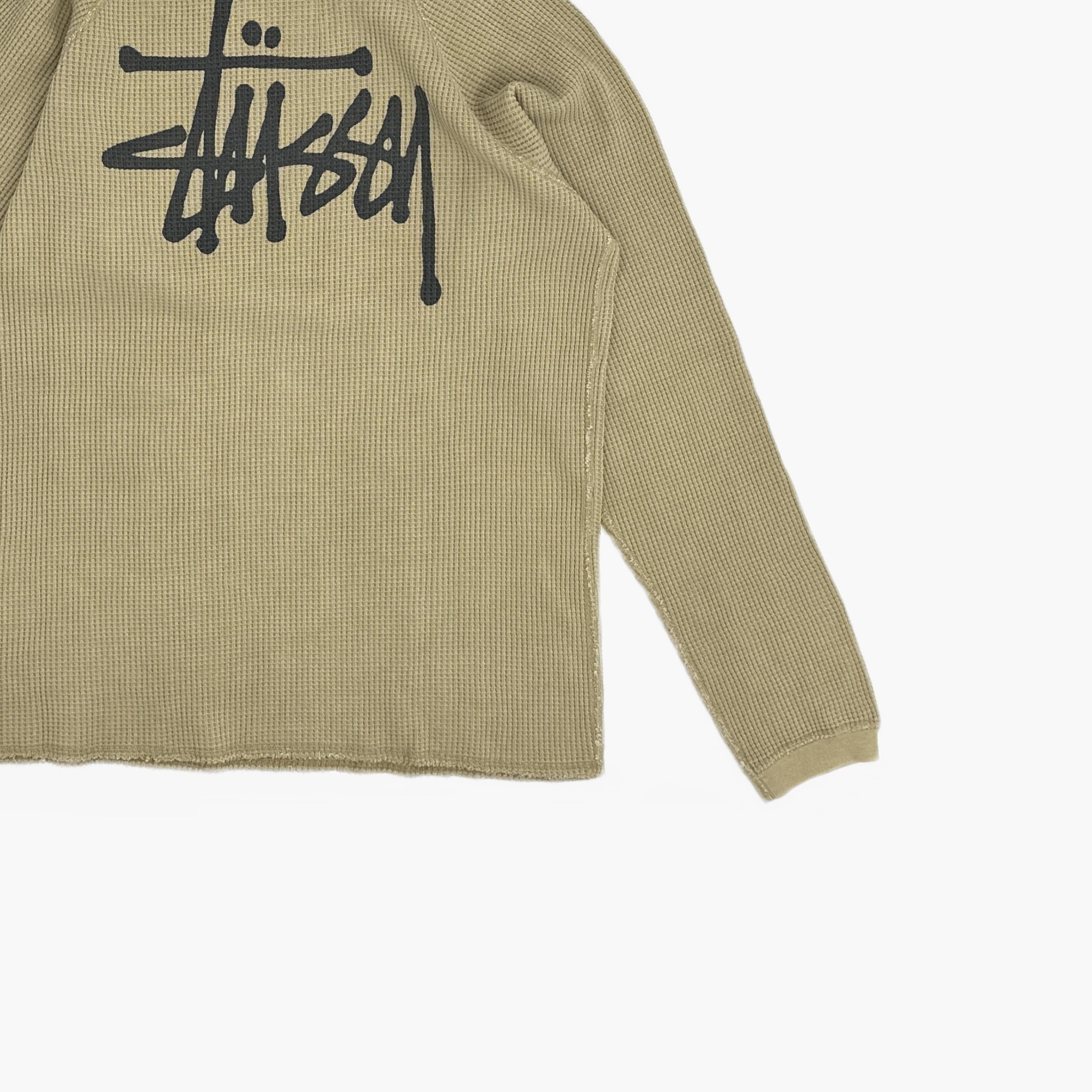 Stussy Stussy Waffle Knit Logo Long Sleeve L Size US L / EU 52-54 / 3 - 5 Thumbnail