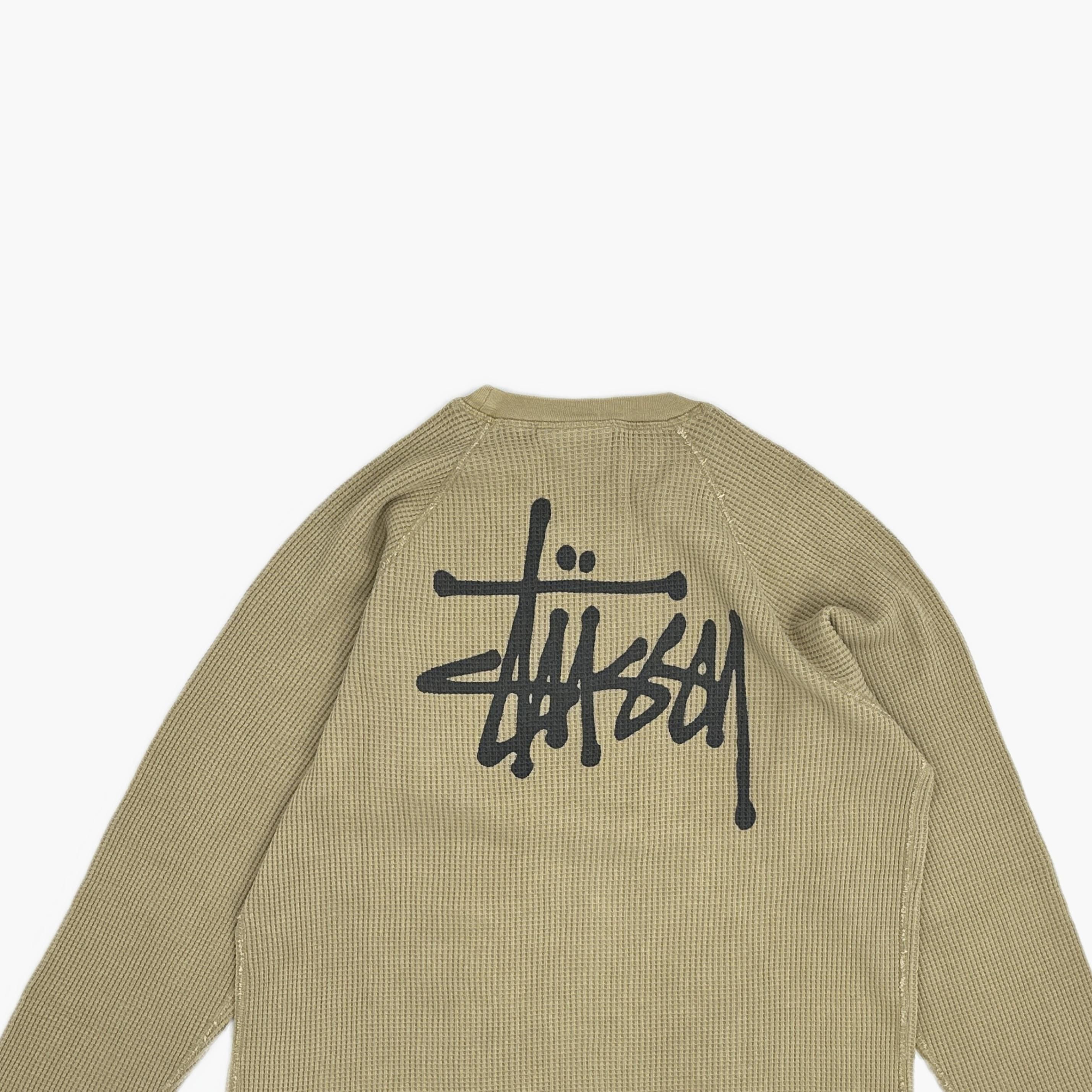 Stussy Stussy Waffle Knit Logo Long Sleeve L Size US L / EU 52-54 / 3 - 3 Thumbnail