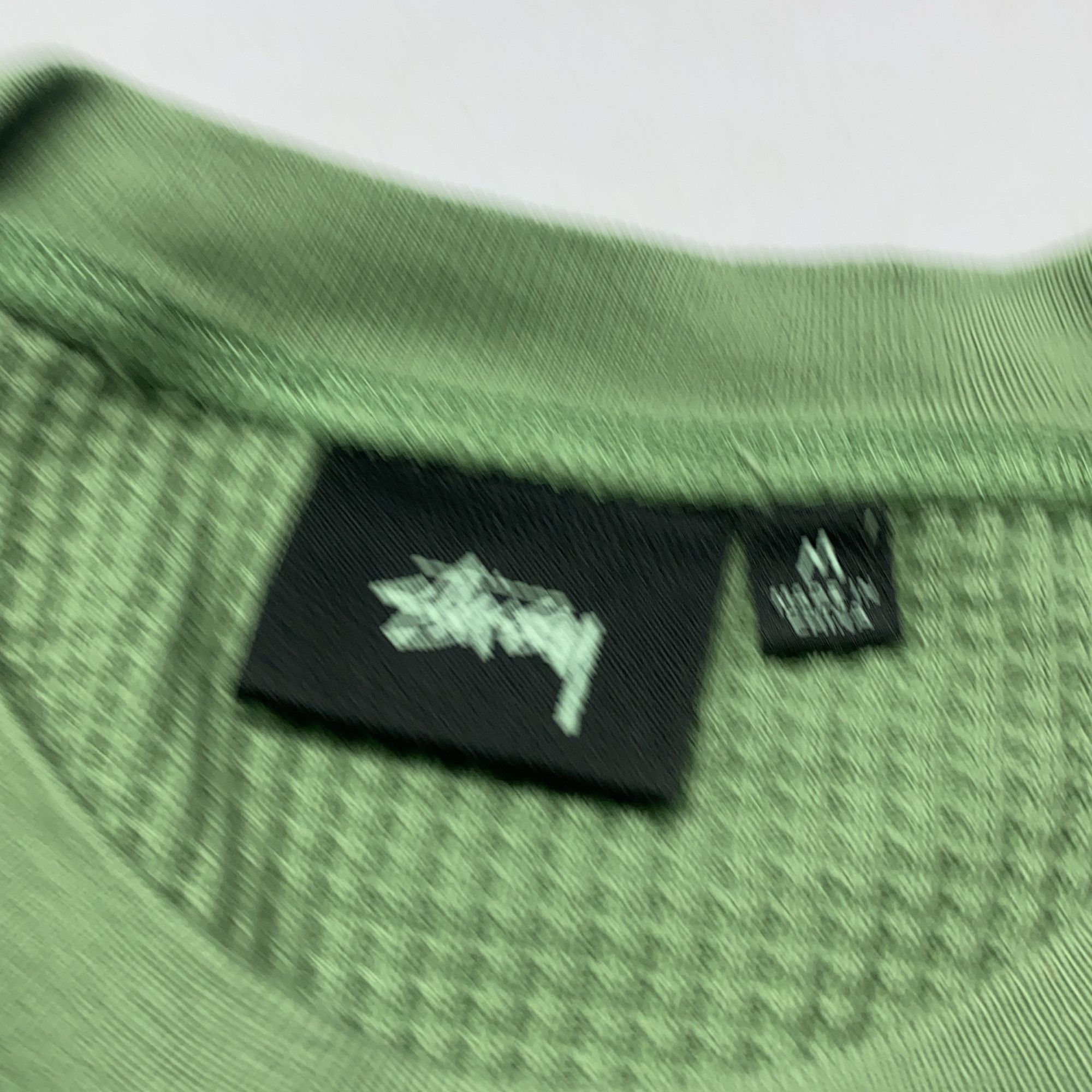 Stussy Stussy Logo Waffle Knit Long Sleeve T-Shirt Size M Size US M / EU 48-50 / 2 - 13 Thumbnail