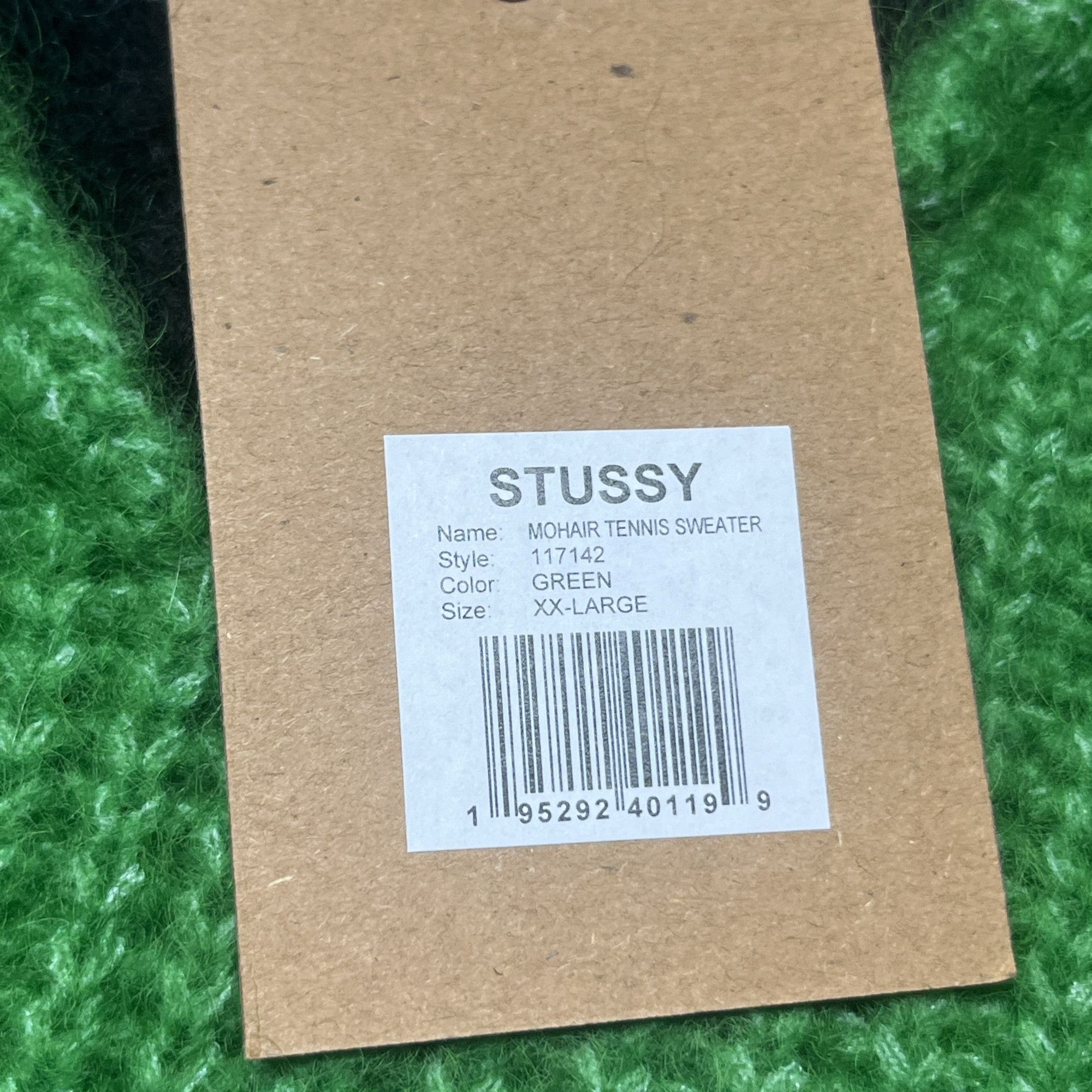 Stussy Stussy Mohair Tennis Sweater XXL Size US XXL / EU 58 / 5 - 4 Thumbnail