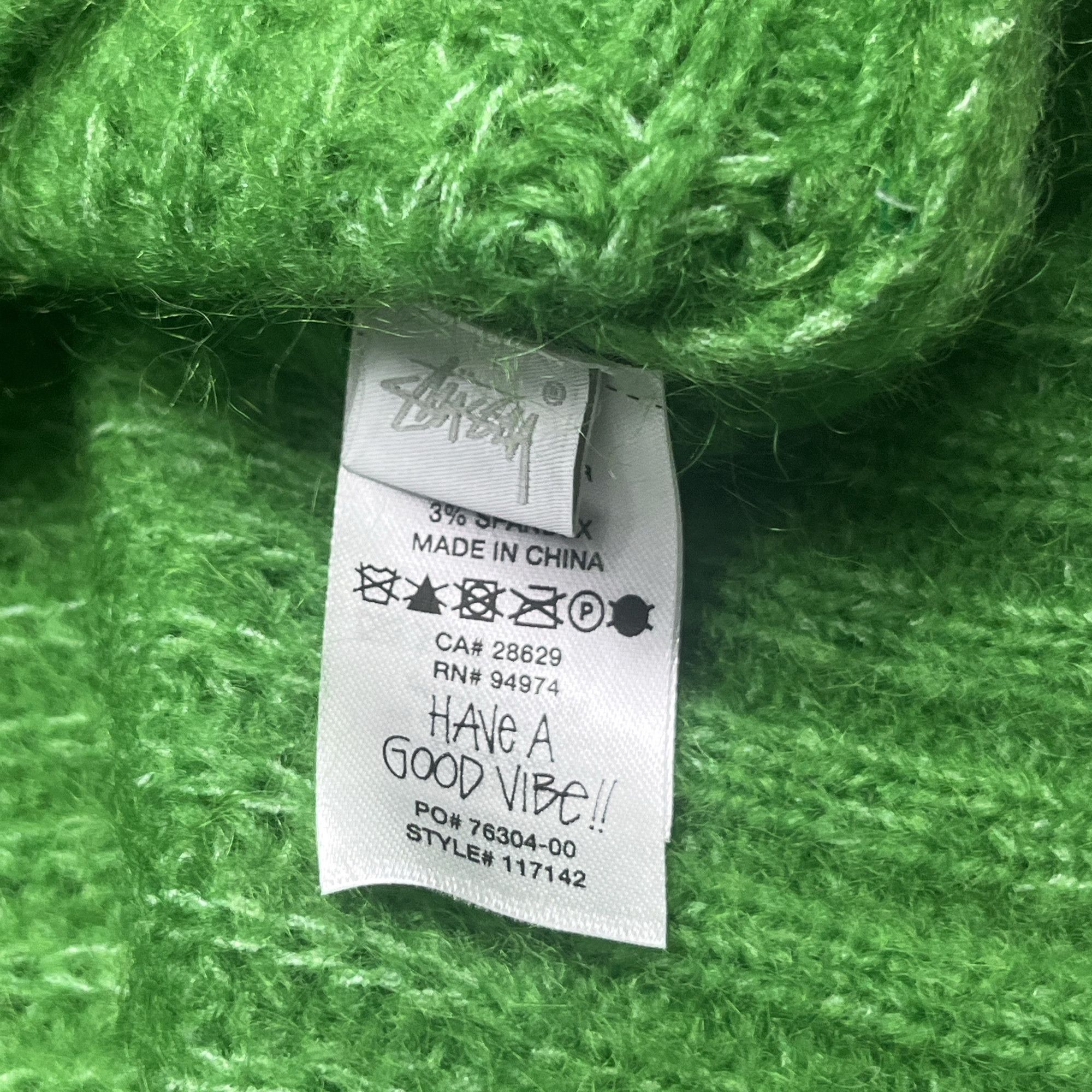 Stussy Stussy Mohair Tennis Sweater XXL Size US XXL / EU 58 / 5 - 3 Thumbnail