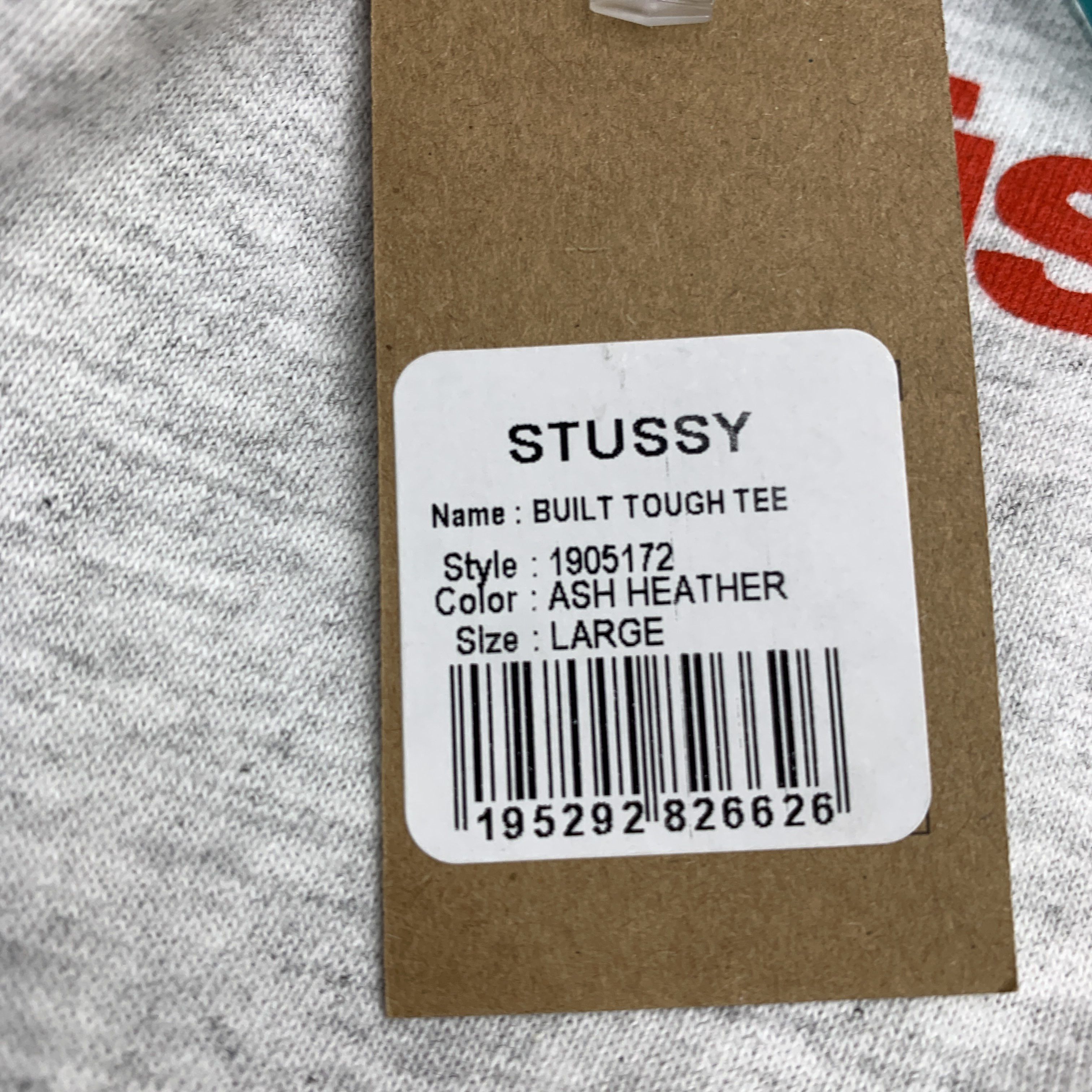 Stussy Stussy Built Tough Graphic T-Shirt Size L Size US L / EU 52-54 / 3 - 4 Thumbnail