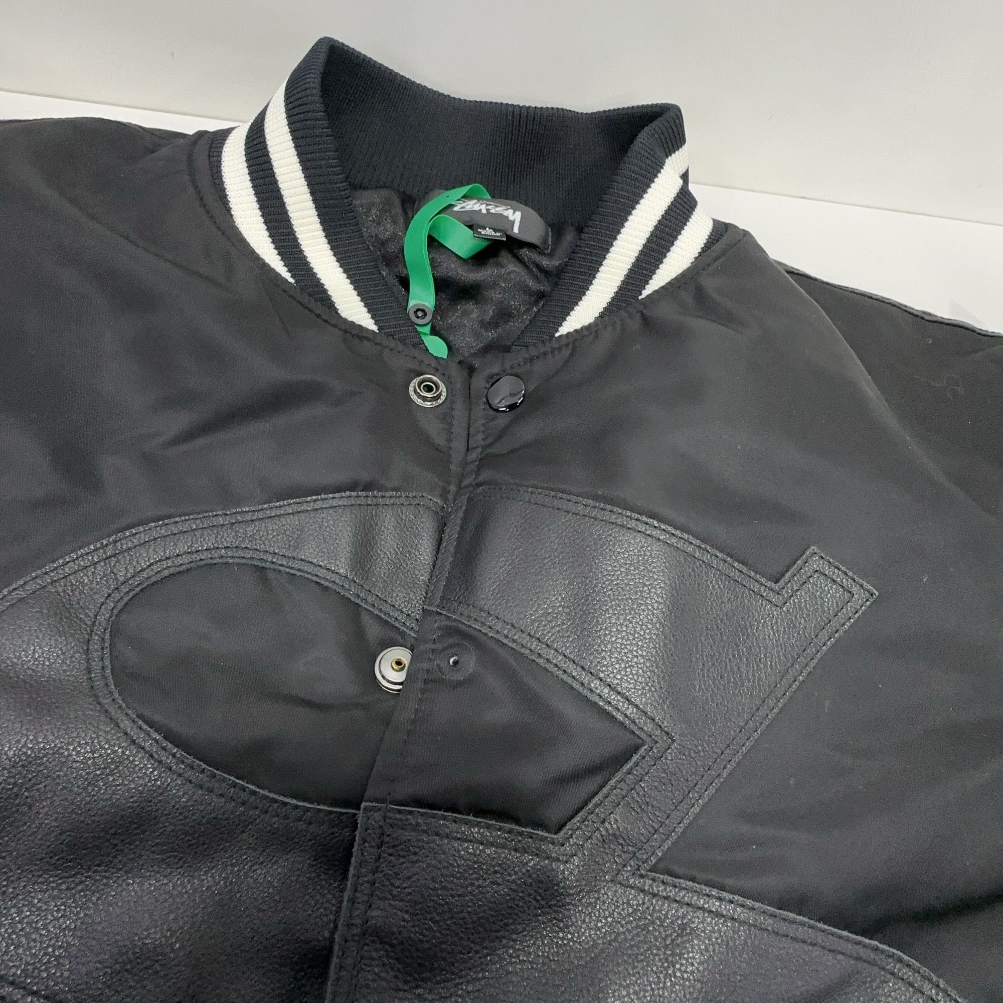 Stussy Stussy Applique Bomber Jacket Size L Size US L / EU 52-54 / 3 - 5 Thumbnail