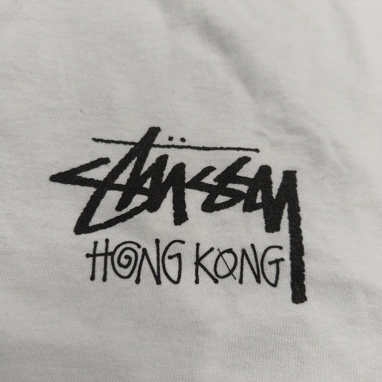 Stussy Stussy Stock Hong Kong T-Shirt XL Size US XL / EU 56 / 4 - 4 Thumbnail