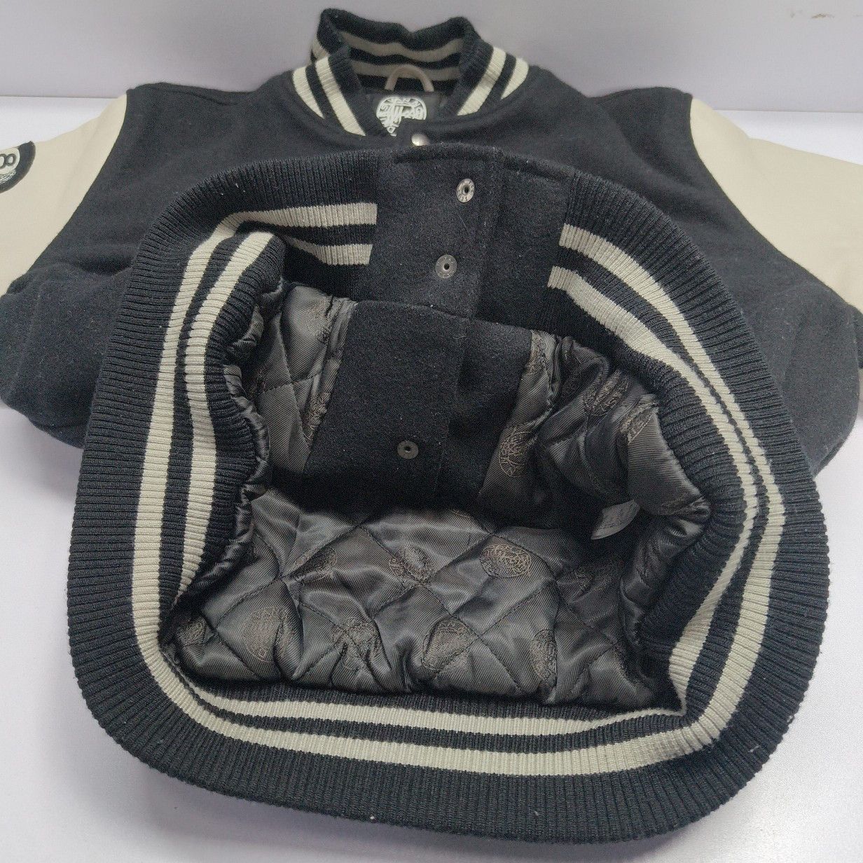Stussy Stussy x Dries Van Noten Patched Varsity Jacket Size S Size US S / EU 44-46 / 1 - 17 Thumbnail