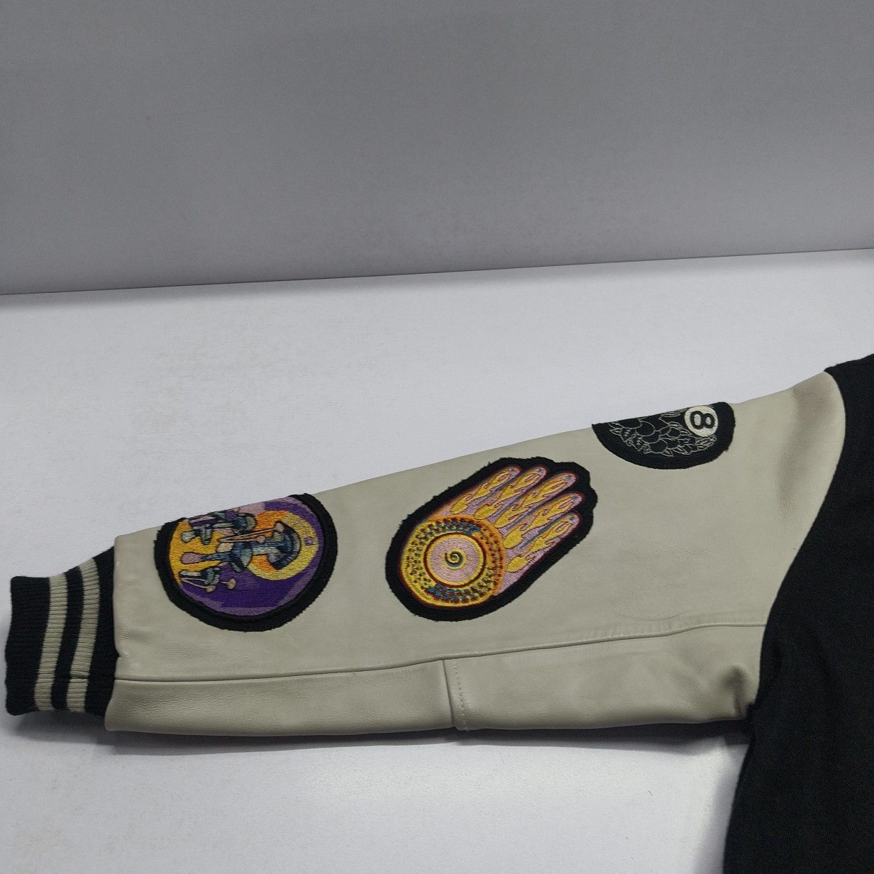 Stussy Stussy x Dries Van Noten Patched Varsity Jacket Size S Size US S / EU 44-46 / 1 - 10 Thumbnail