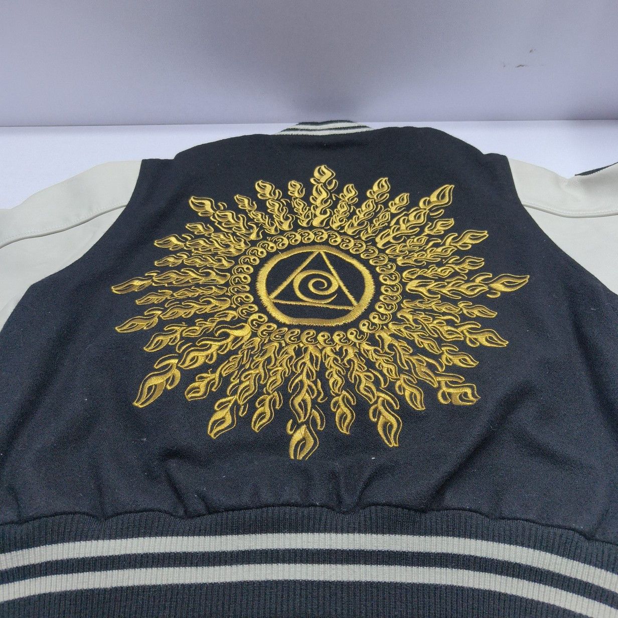 Stussy Stussy x Dries Van Noten Patched Varsity Jacket Size S Size US S / EU 44-46 / 1 - 14 Thumbnail