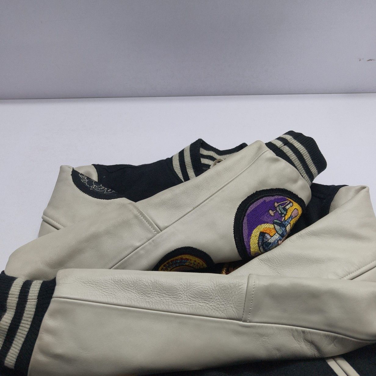 Stussy Stussy x Dries Van Noten Patched Varsity Jacket Size S Size US S / EU 44-46 / 1 - 12 Thumbnail