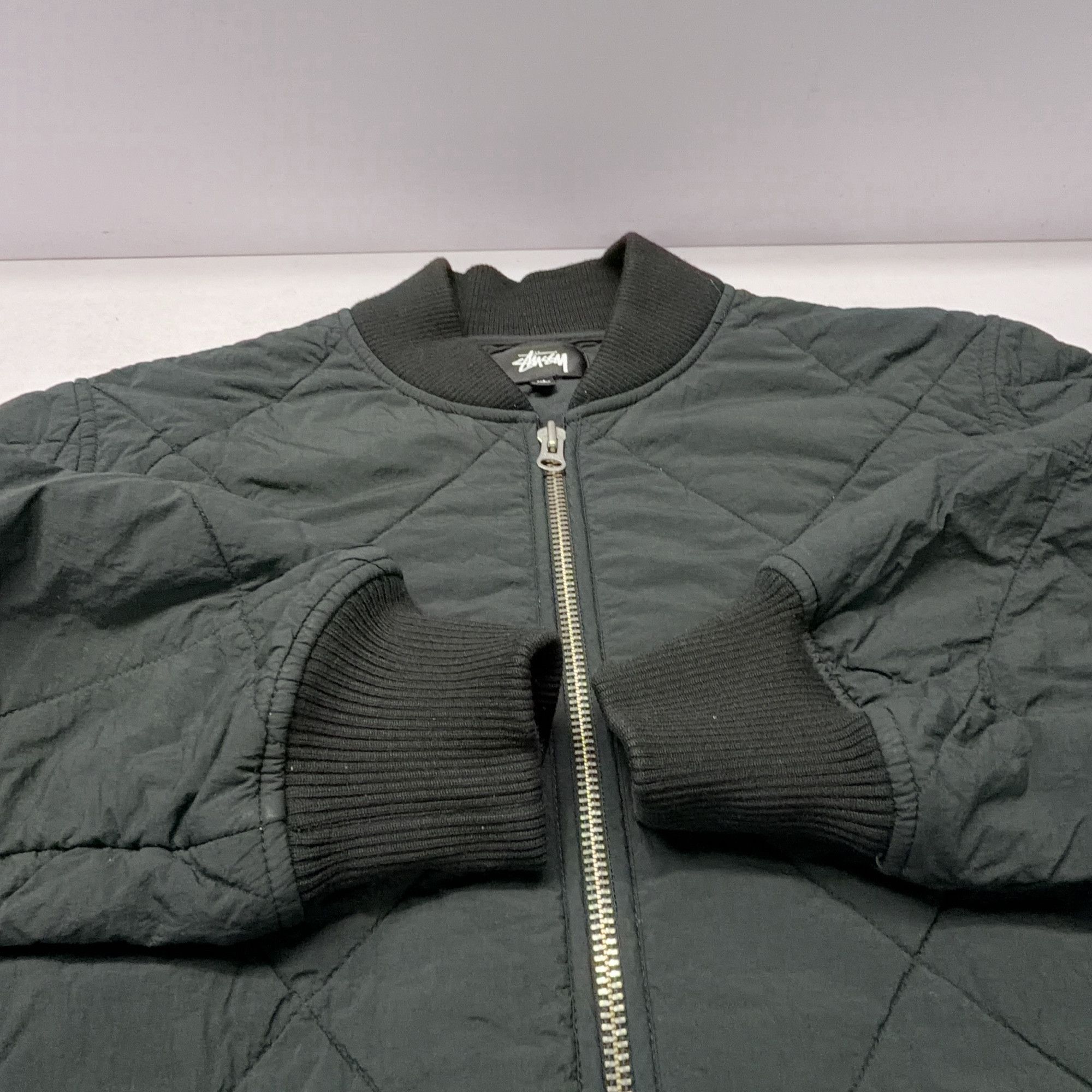 Stussy Stussy Dice Quilted Liner Jacket Size M Size US M / EU 48-50 / 2 - 9 Thumbnail