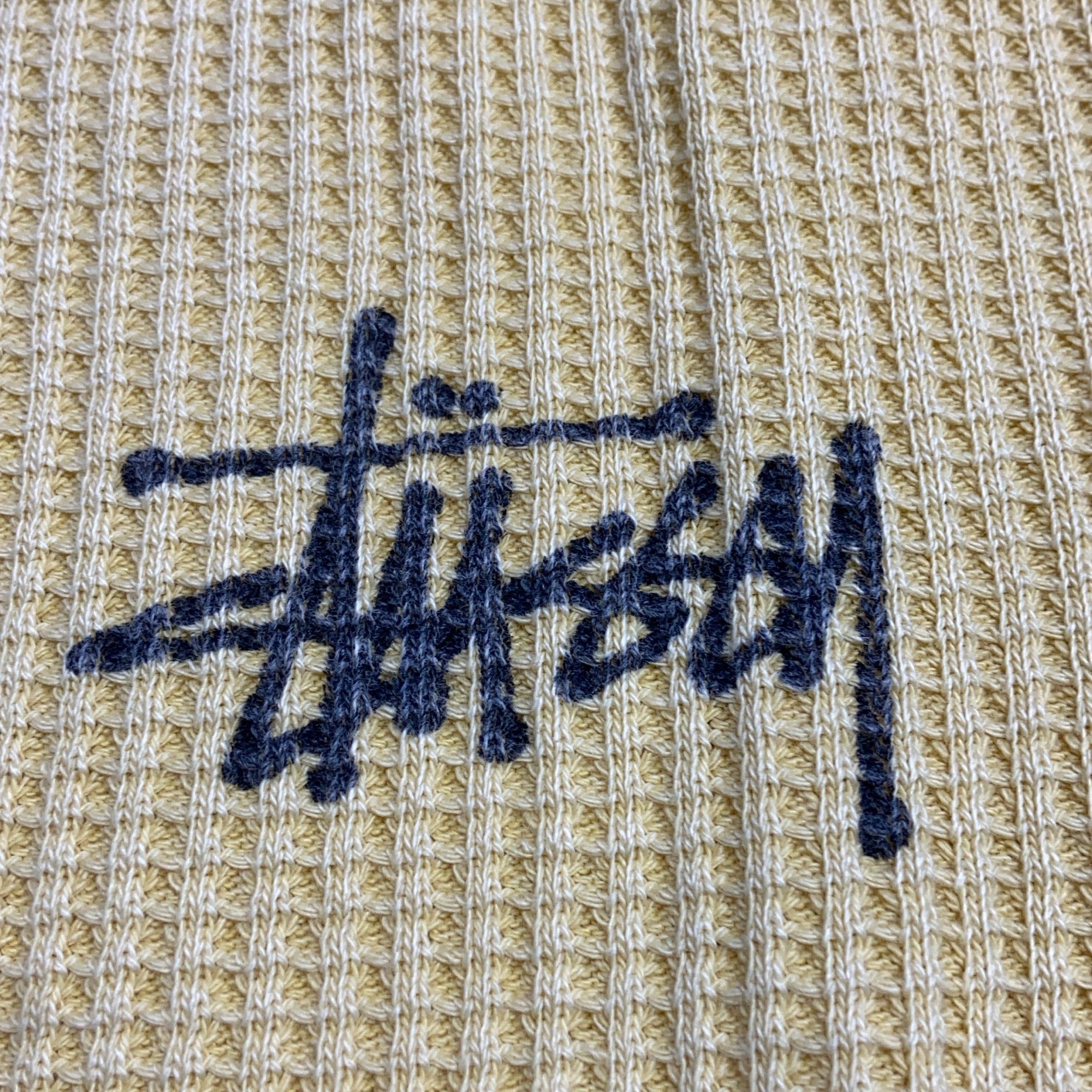 Stussy Stussy Waffle Knit Long Sleeve T-Shirt Size XS Size US XS / EU 42 / 0 - 4 Thumbnail