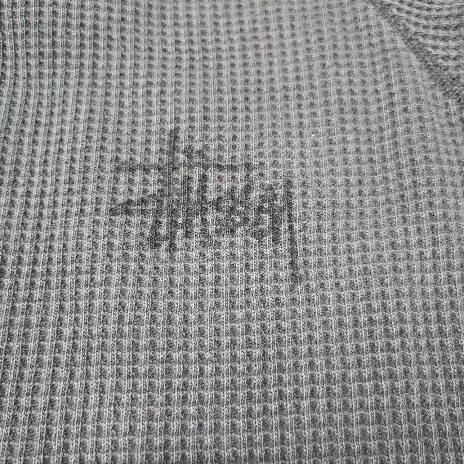 Stussy Stussy Waffle Knit Long Sleeve T-Shirt Size S Size US S / EU 44-46 / 1 - 5 Thumbnail
