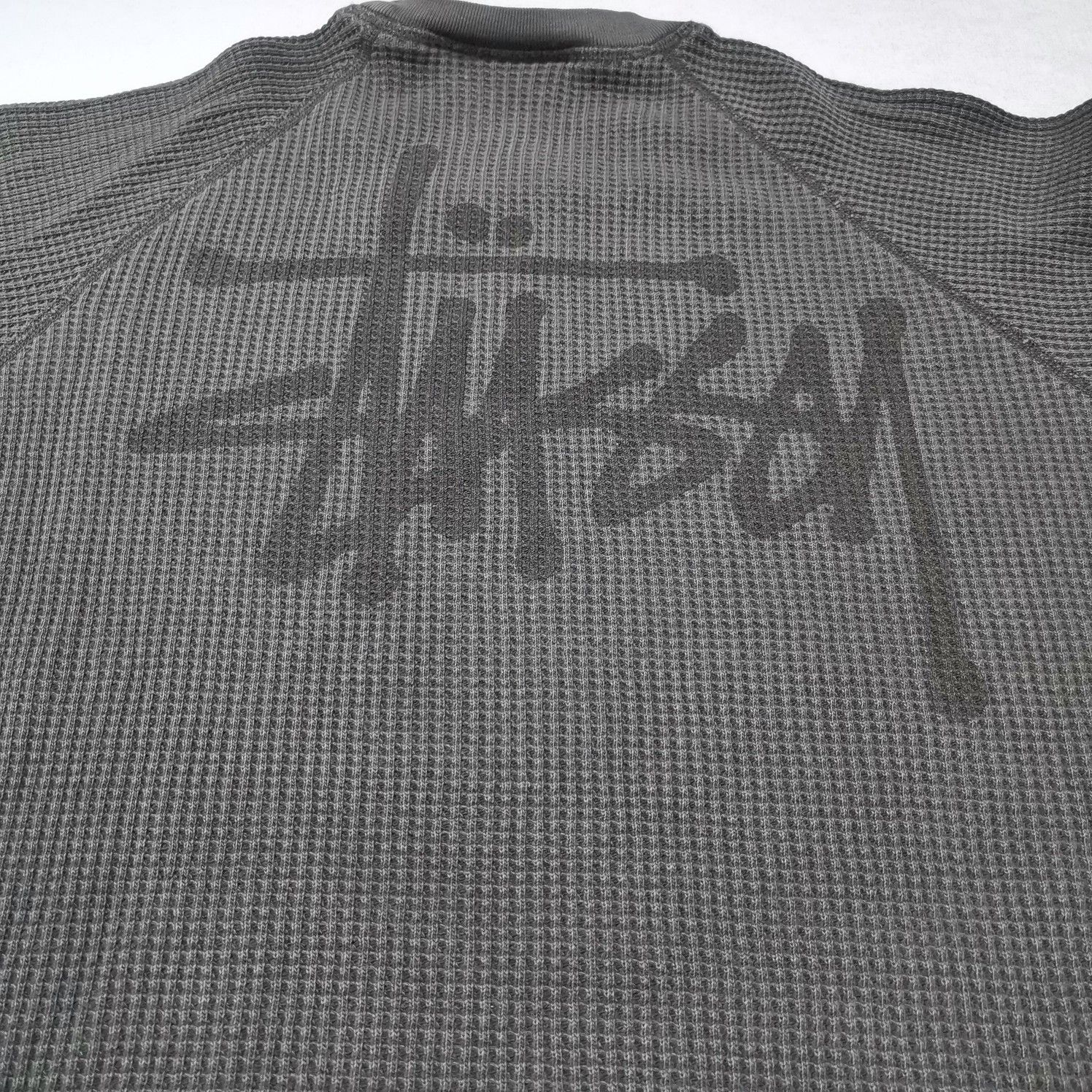 Stussy Stussy Waffle Knit Long Sleeve T-Shirt Size S Size US S / EU 44-46 / 1 - 6 Thumbnail
