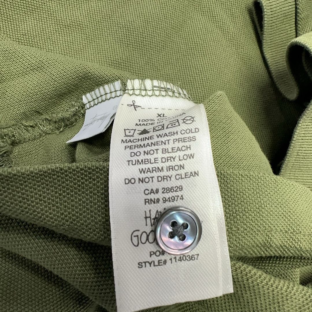 Stussy Stussy Logo Polo Shirt XL Size US XL / EU 56 / 4 - 5 Thumbnail