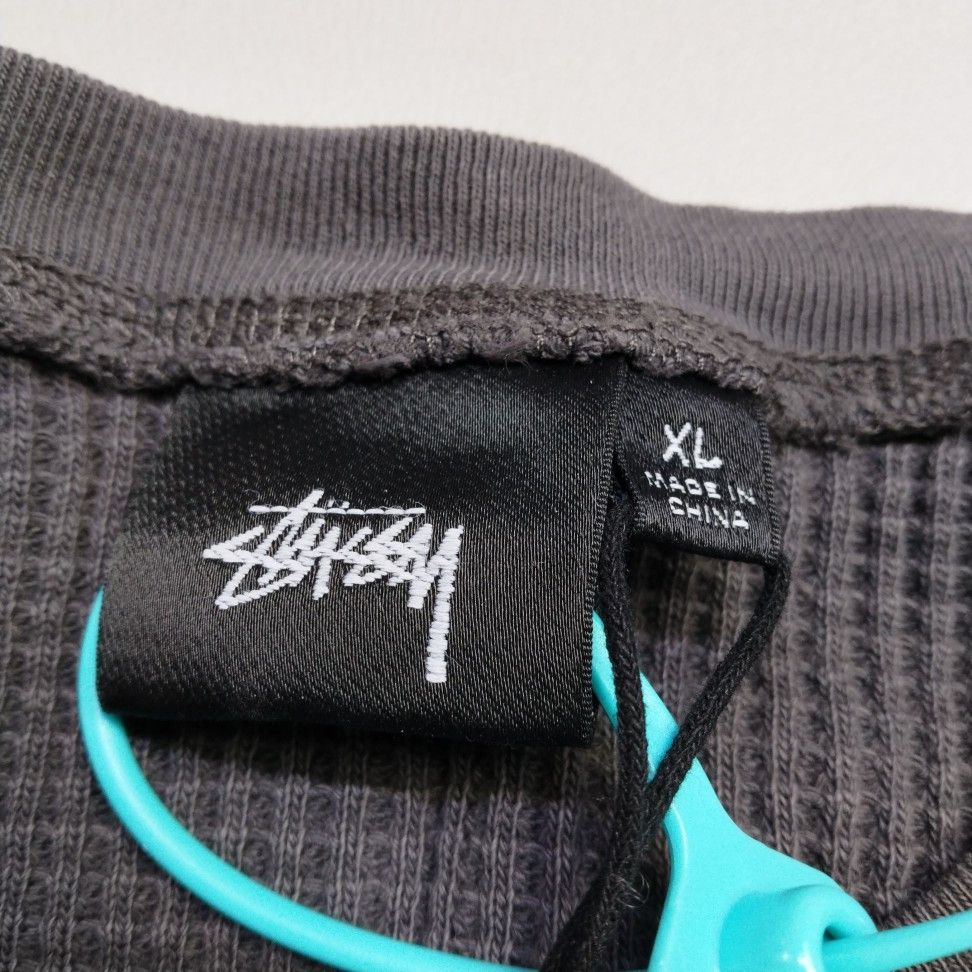 Stussy Stussy Raglan Thermal Long Sleeve T-Shirt XL Size US XL / EU 56 / 4 - 6 Thumbnail