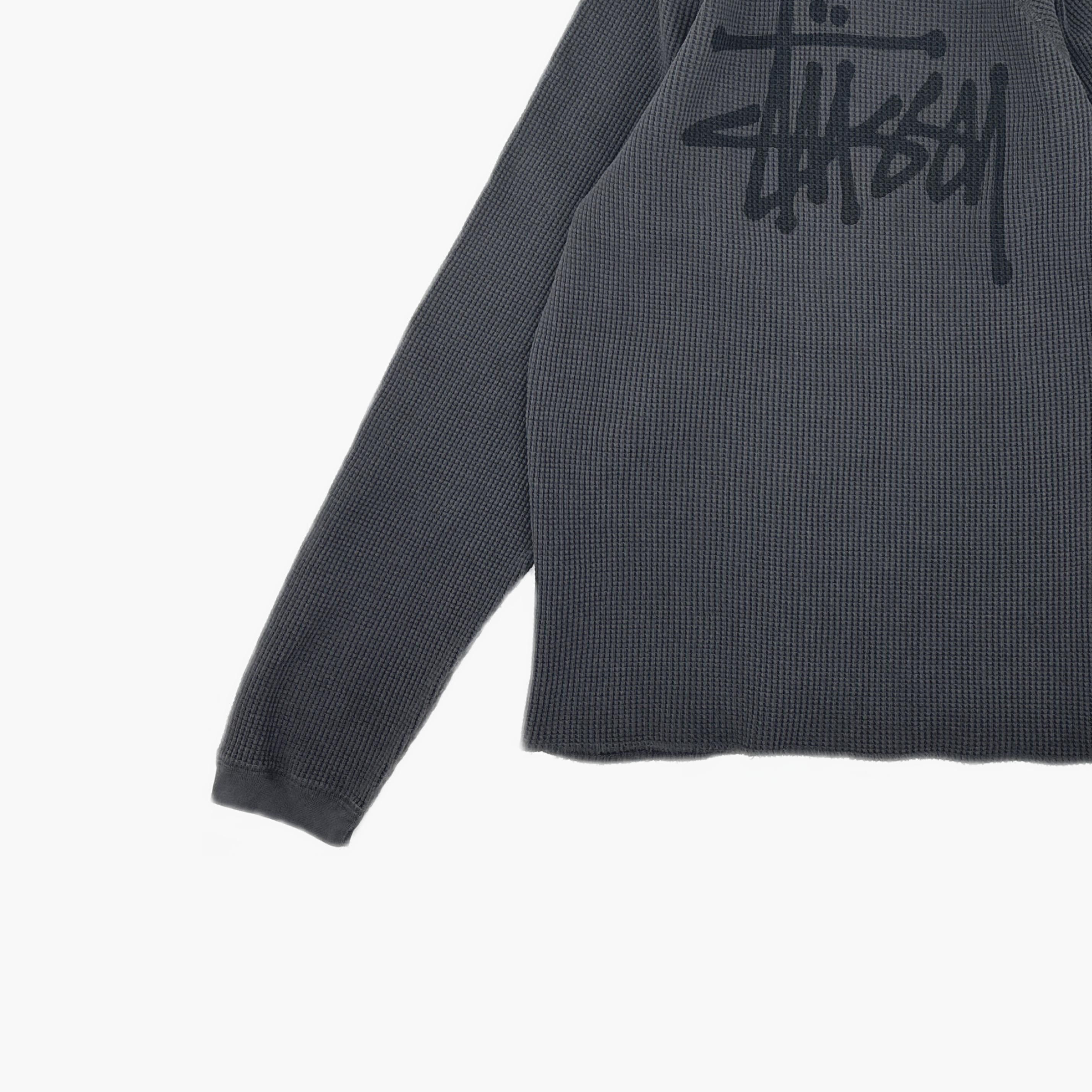 Stussy Stussy Raglan Thermal Long Sleeve T-Shirt XL Size US XL / EU 56 / 4 - 4 Thumbnail