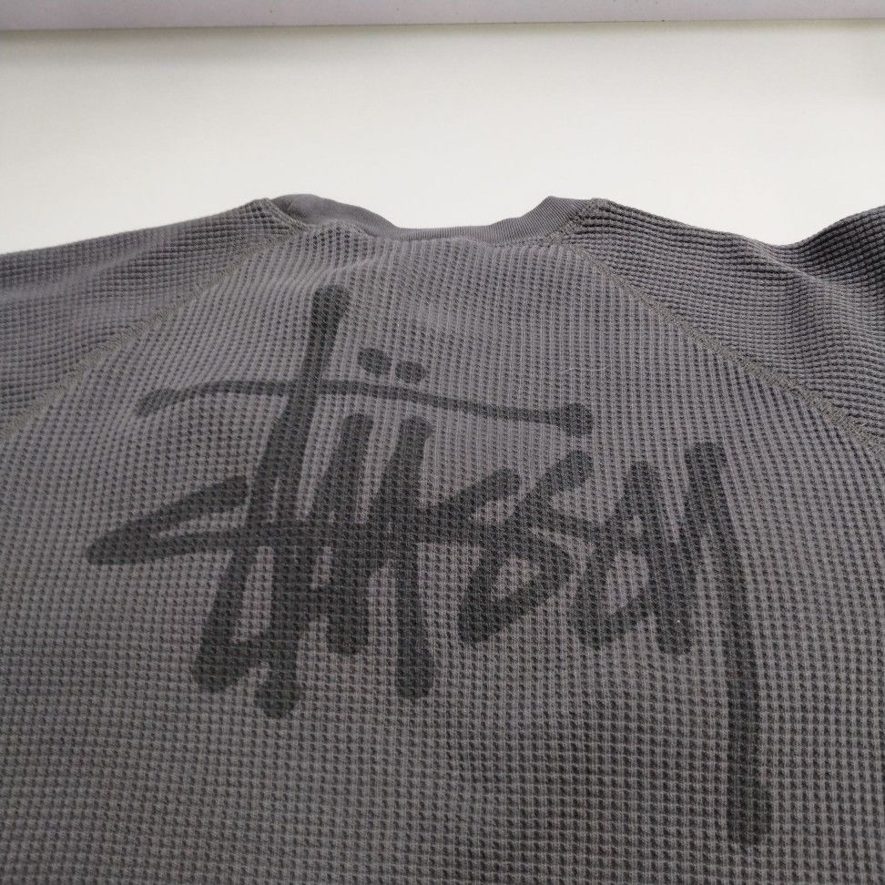 Stussy Stussy Raglan Thermal Long Sleeve T-Shirt XL Size US XL / EU 56 / 4 - 13 Thumbnail