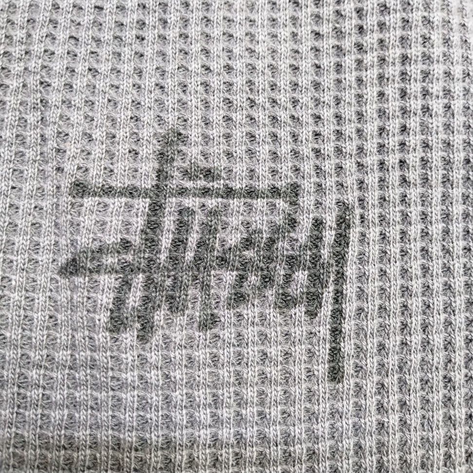 Stussy Stussy Raglan Thermal Long Sleeve T-Shirt XL Size US XL / EU 56 / 4 - 12 Thumbnail