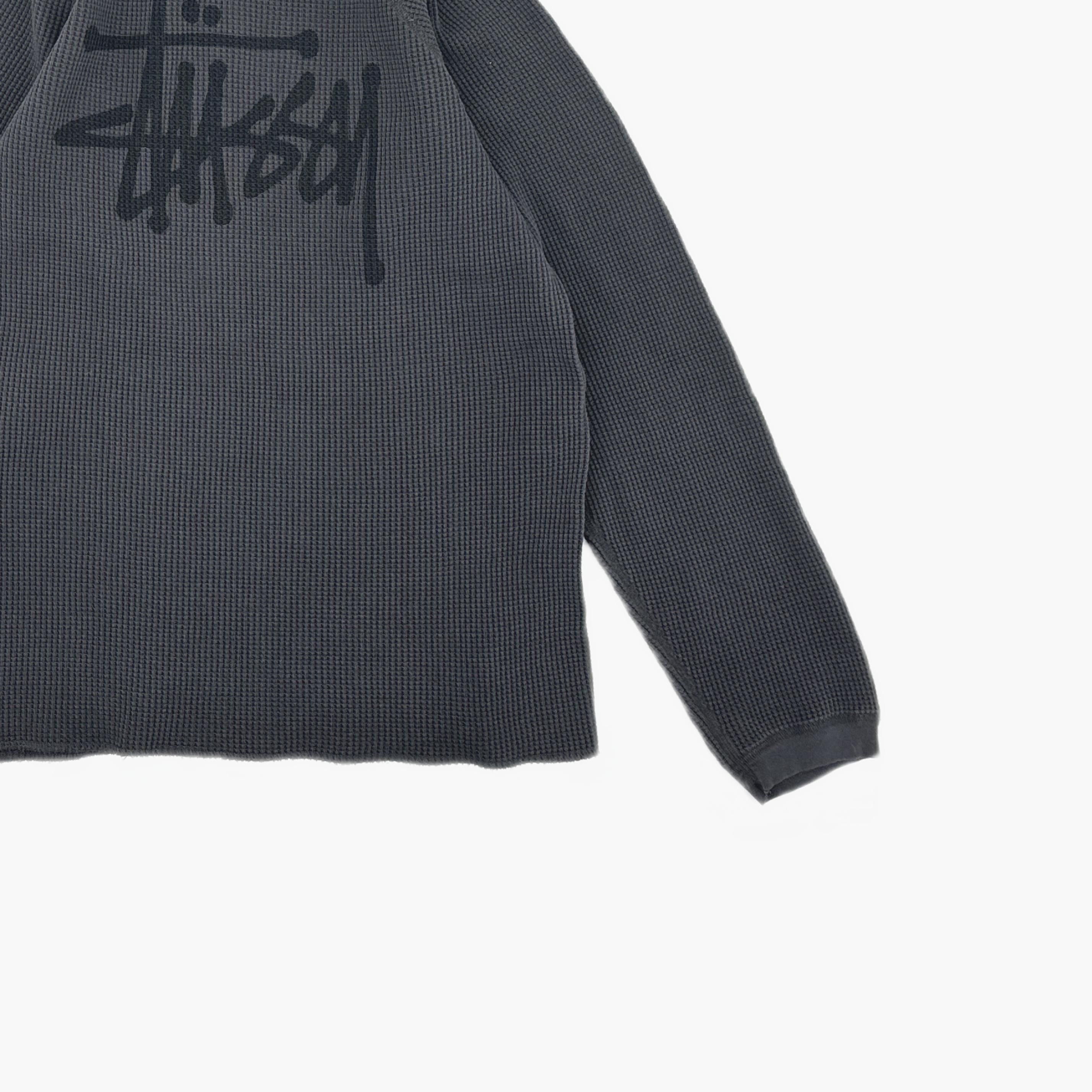 Stussy Stussy Raglan Thermal Long Sleeve T-Shirt XL Size US XL / EU 56 / 4 - 5 Thumbnail