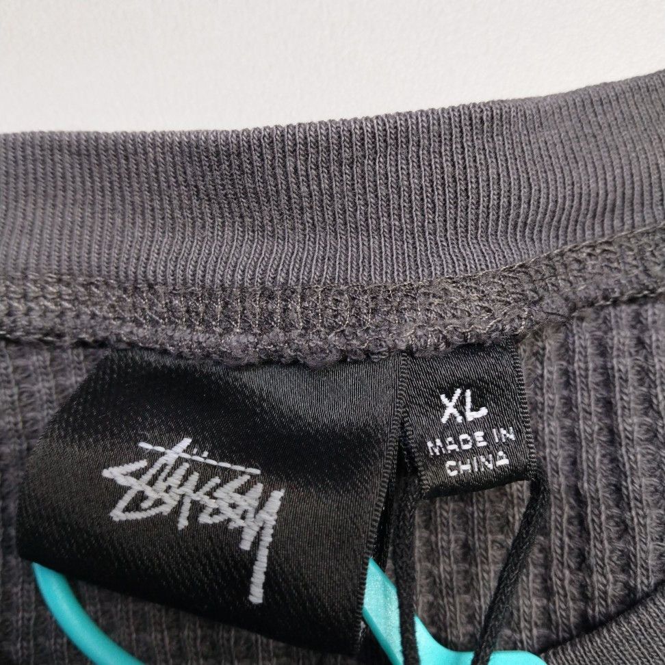 Stussy Stussy Raglan Thermal Long Sleeve T-Shirt XL Size US XL / EU 56 / 4 - 15 Thumbnail
