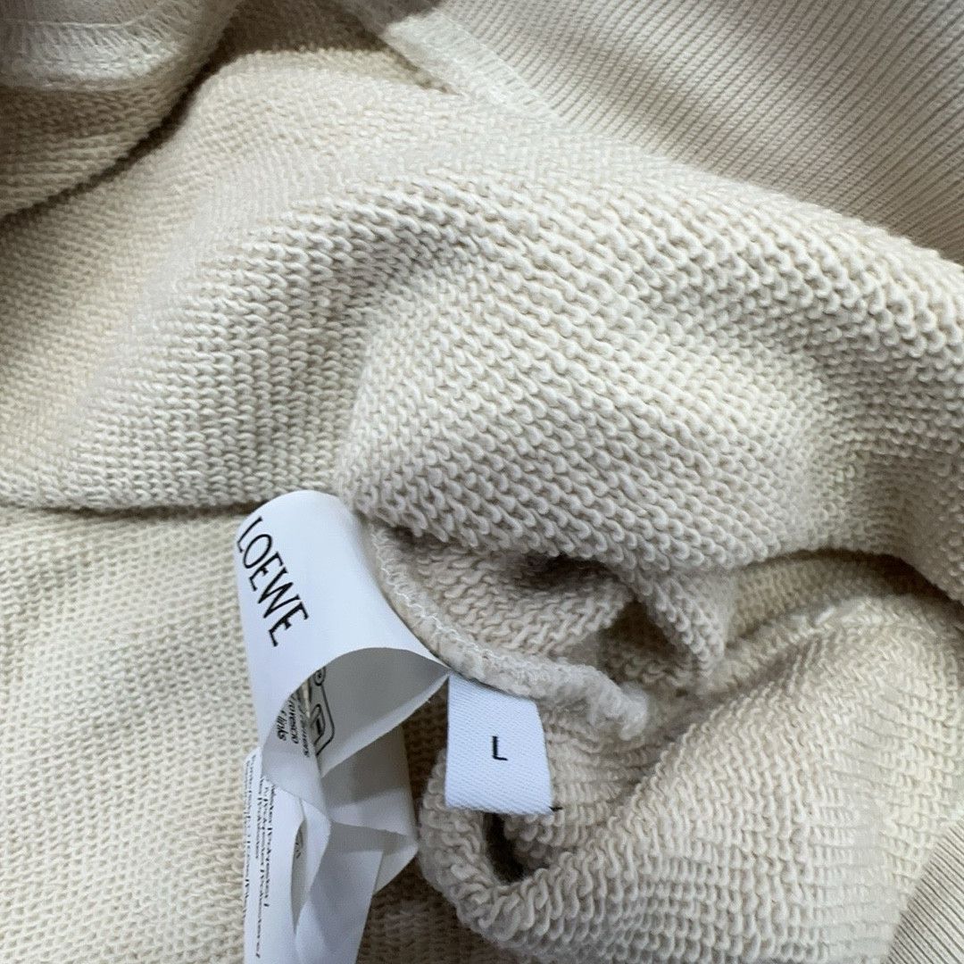 Loewe Loewe Anagram Logo Sweatshirt Beige Size L Size US L / EU 52-54 / 3 - 3 Thumbnail