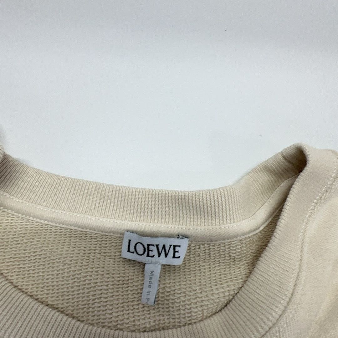 Loewe Loewe Anagram Logo Sweatshirt Beige Size L Size US L / EU 52-54 / 3 - 5 Thumbnail