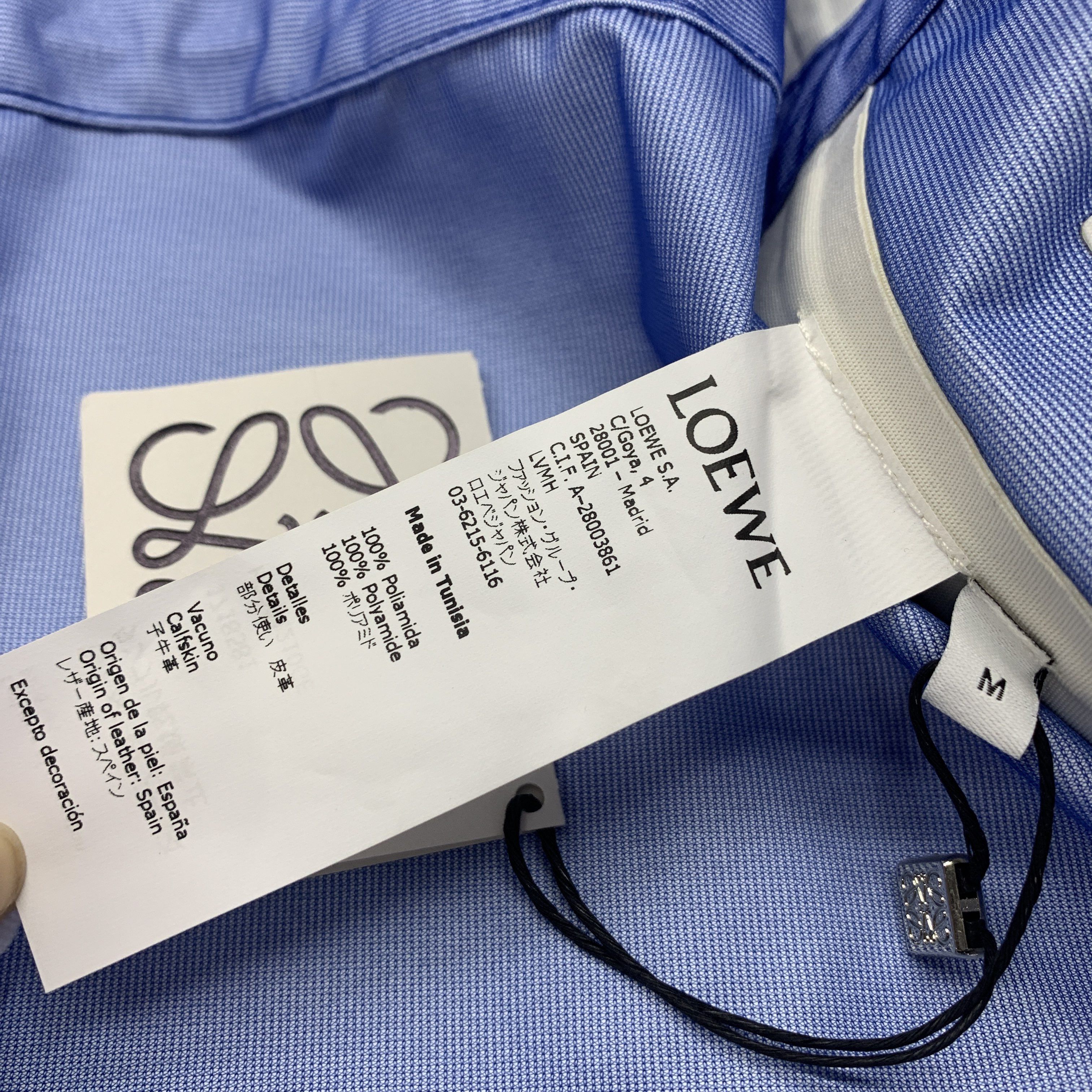 Loewe LOEWE Hooded Parka Blue M Size US M / EU 48-50 / 2 - 3 Thumbnail